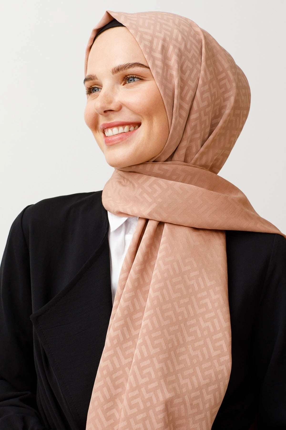 Z Desen İpeksi Jakar Şal