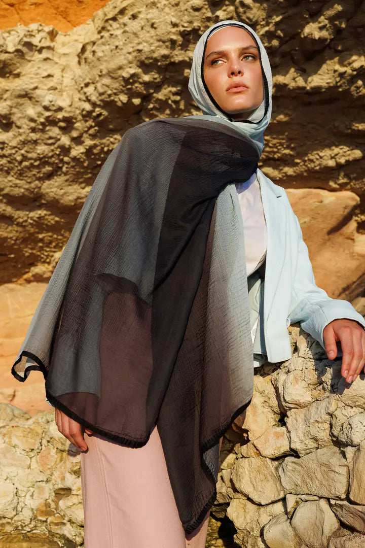 Degrade Müslin Şal