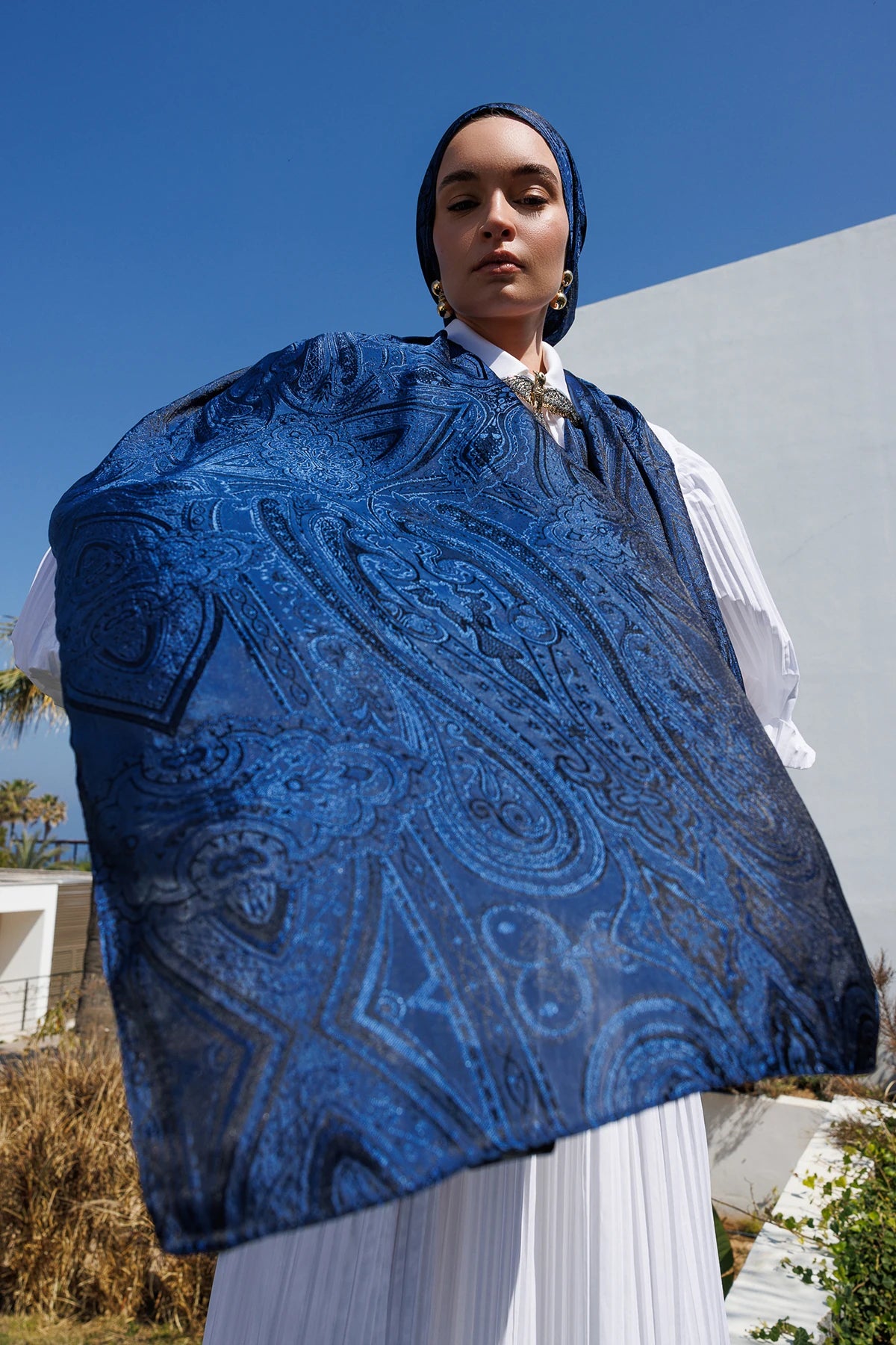 Liva Desen Shine Line Şal