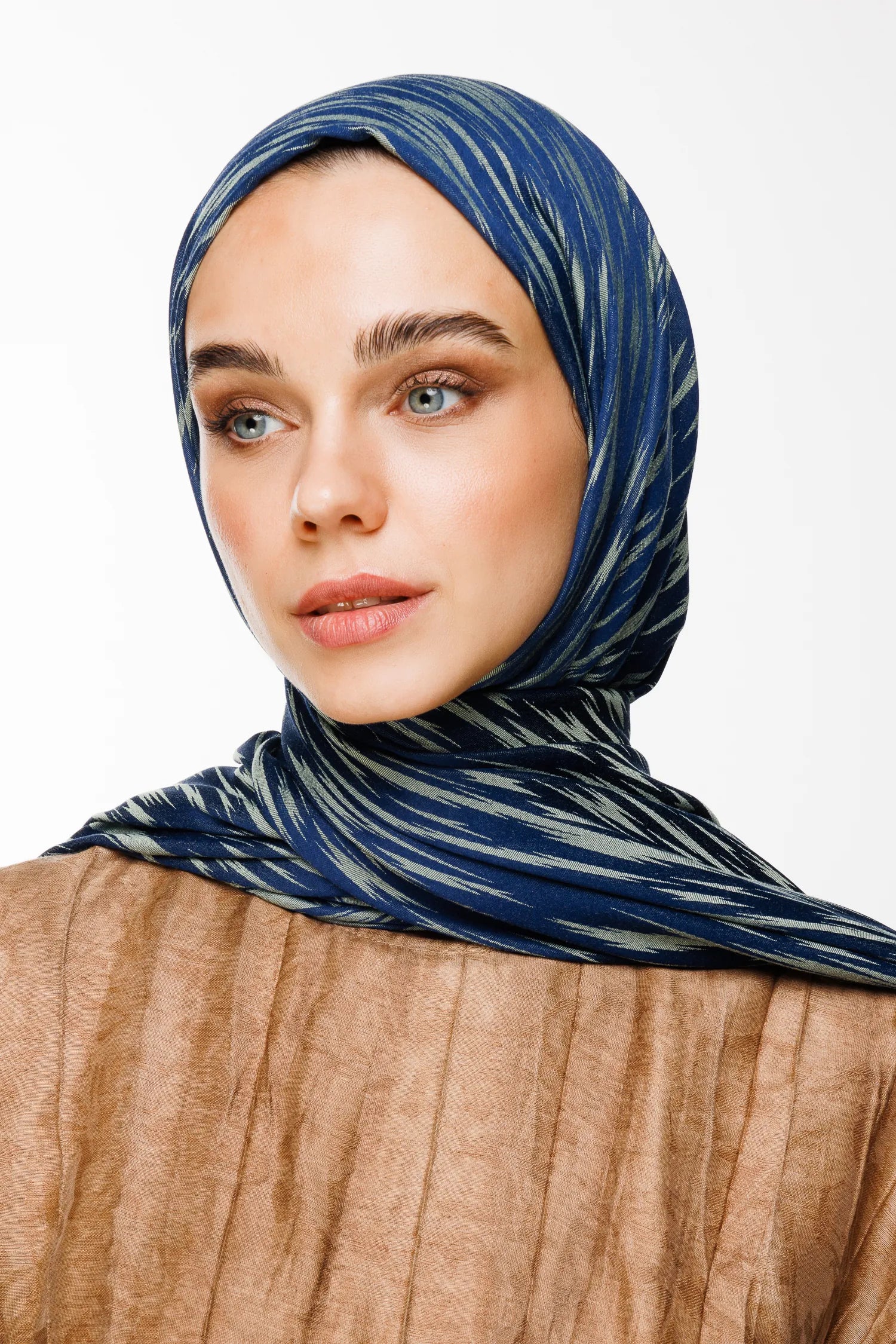 Selis Desen Çift Taraflı Şal