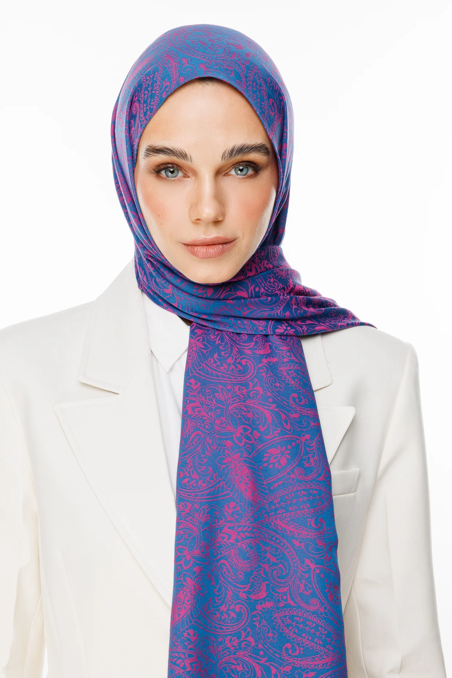 Velora Desen Çift Taraflı Şal