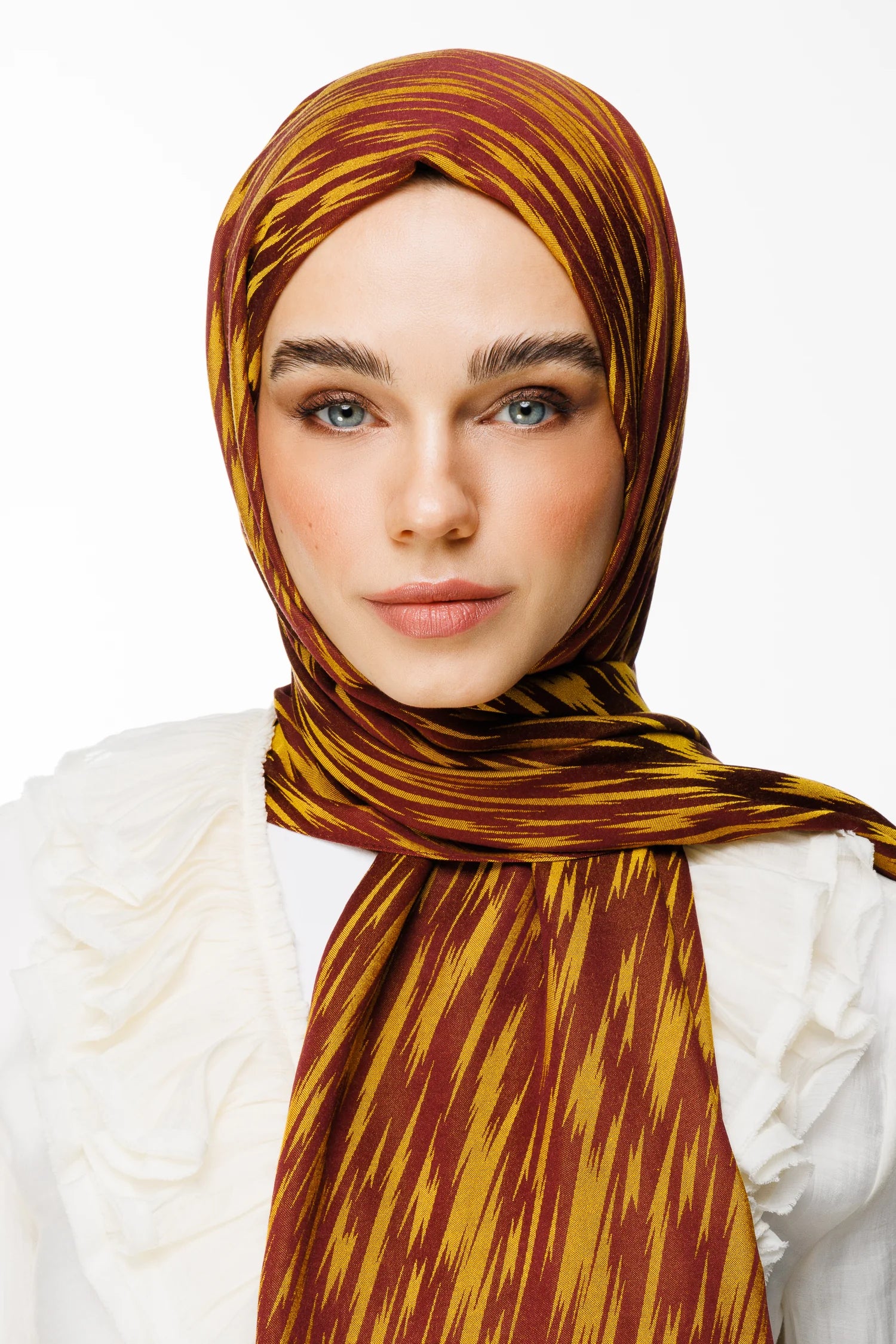 Selis Desen Çift Taraflı Şal