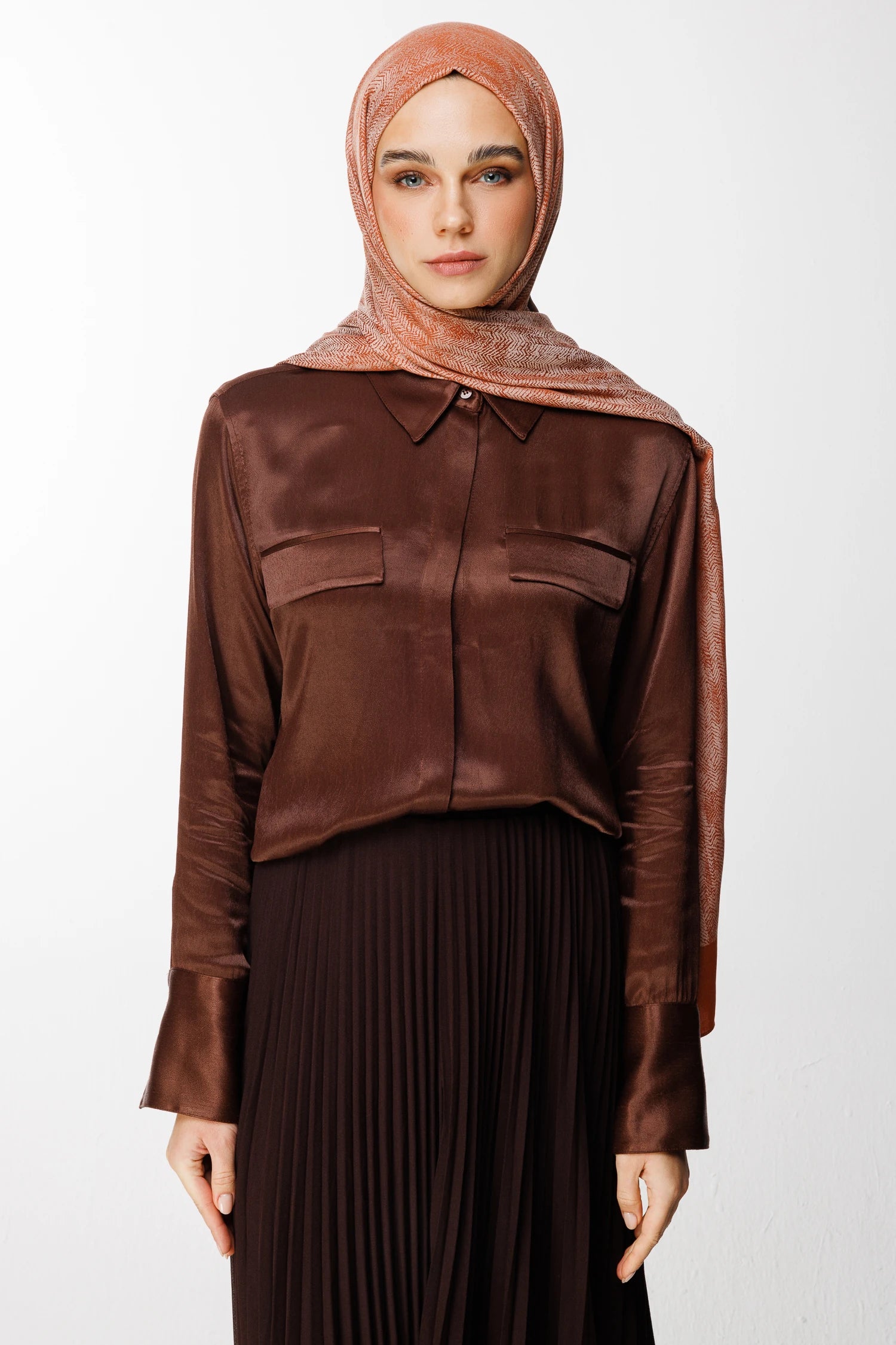 Sahra Desen Çift Taraflı Şal