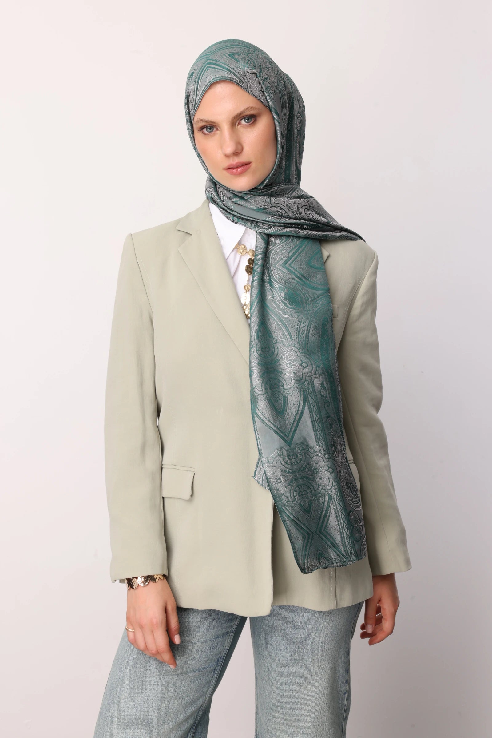 Liva Desen Shine Line Şal