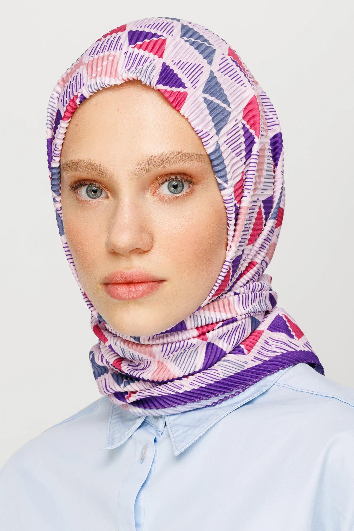 Prizma Desen Pilise Eşarp