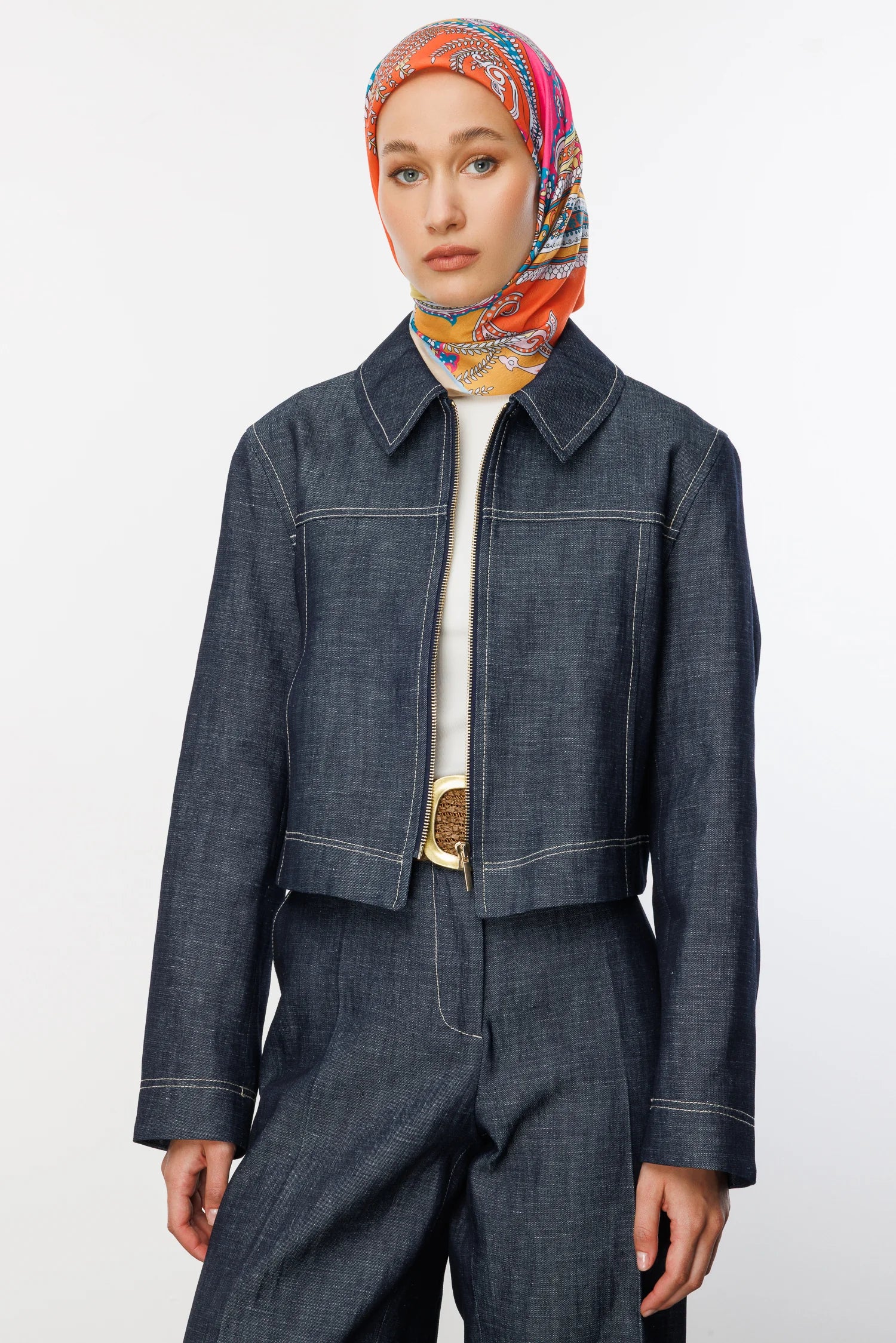 Virel Desen Pamuk Eşarp