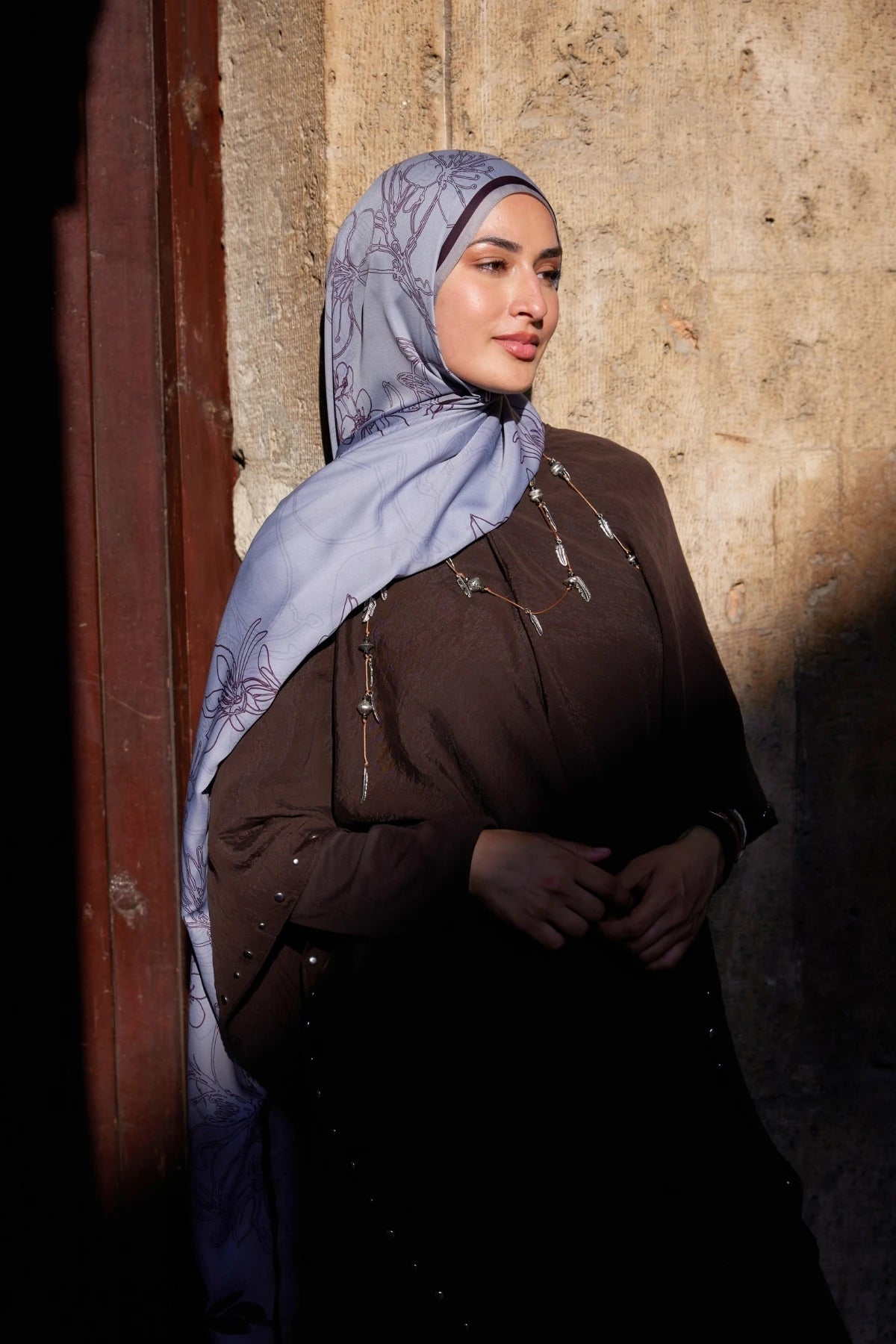 Yekta Desen Sakura İpek Şal