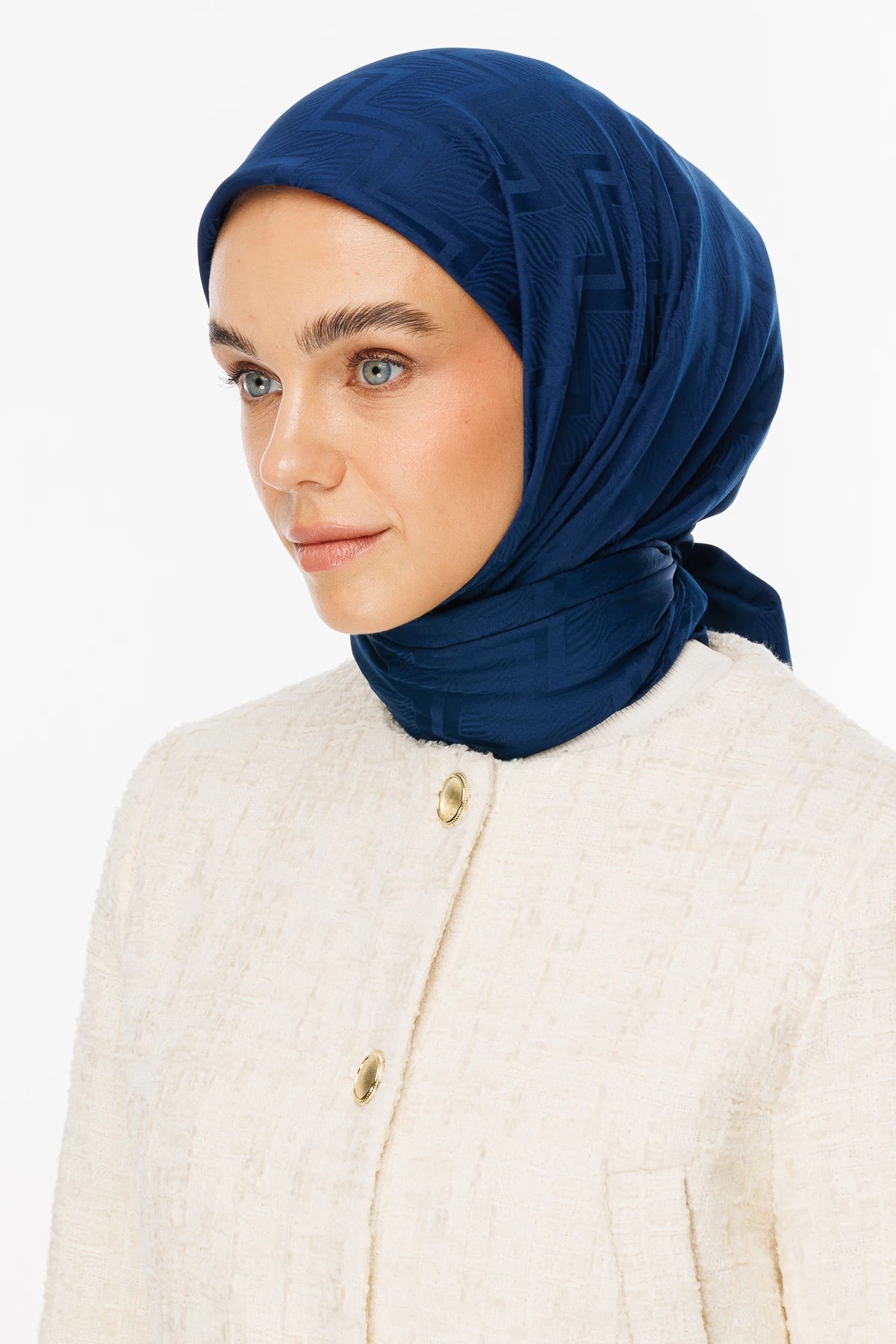 Viora Desen İpeksi Jakar Eşarp