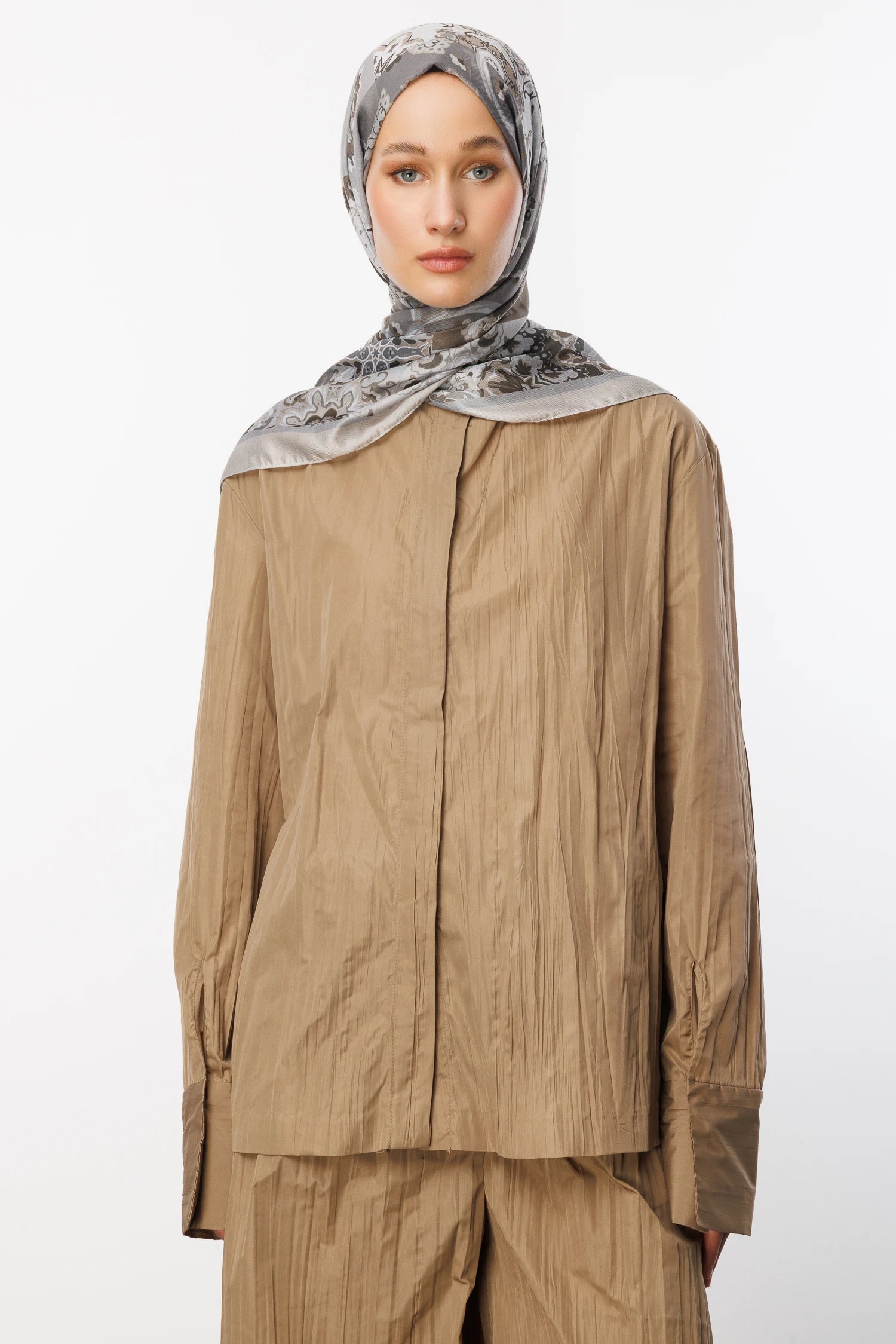 Solhar Desen Pamuk Şal