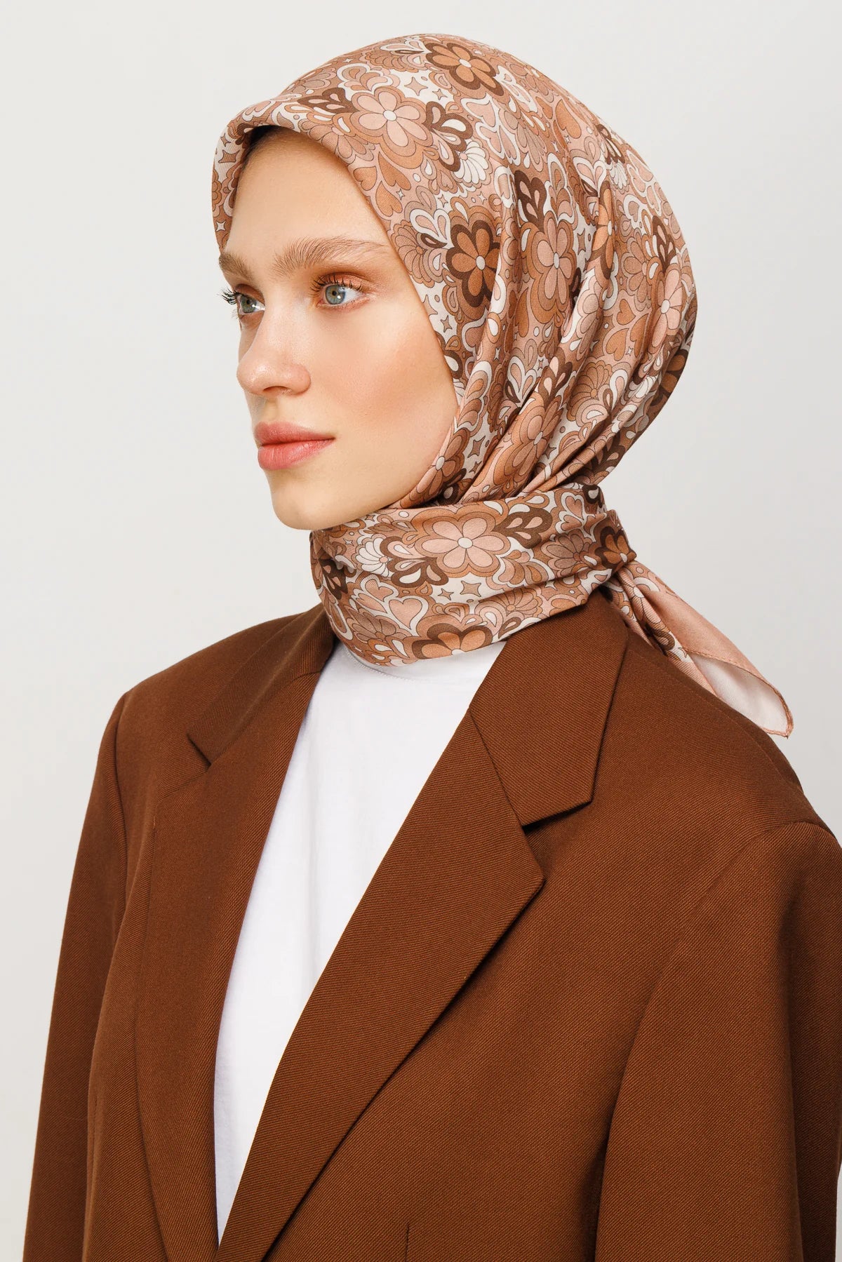 Daisy Desen Dijital Soft Eşarp