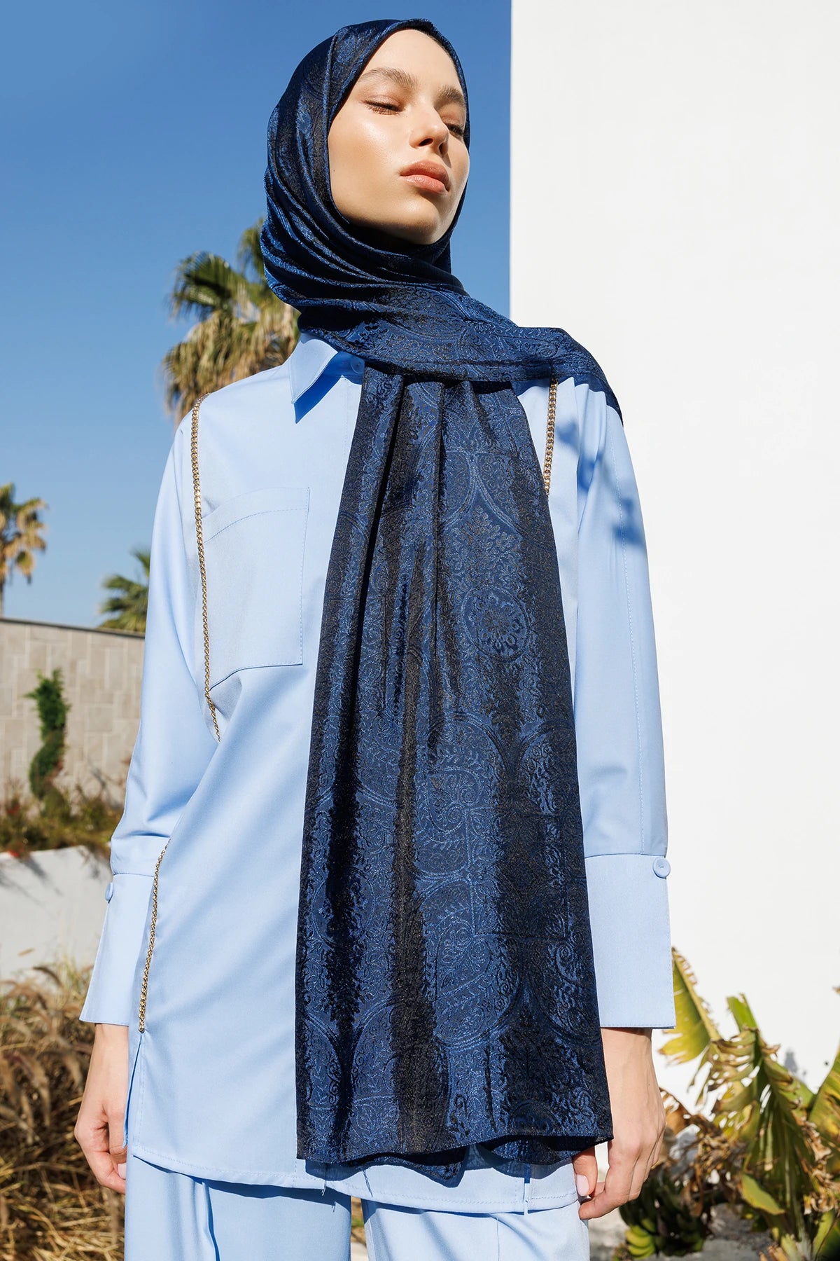 Vera Desen Shine Line Şal