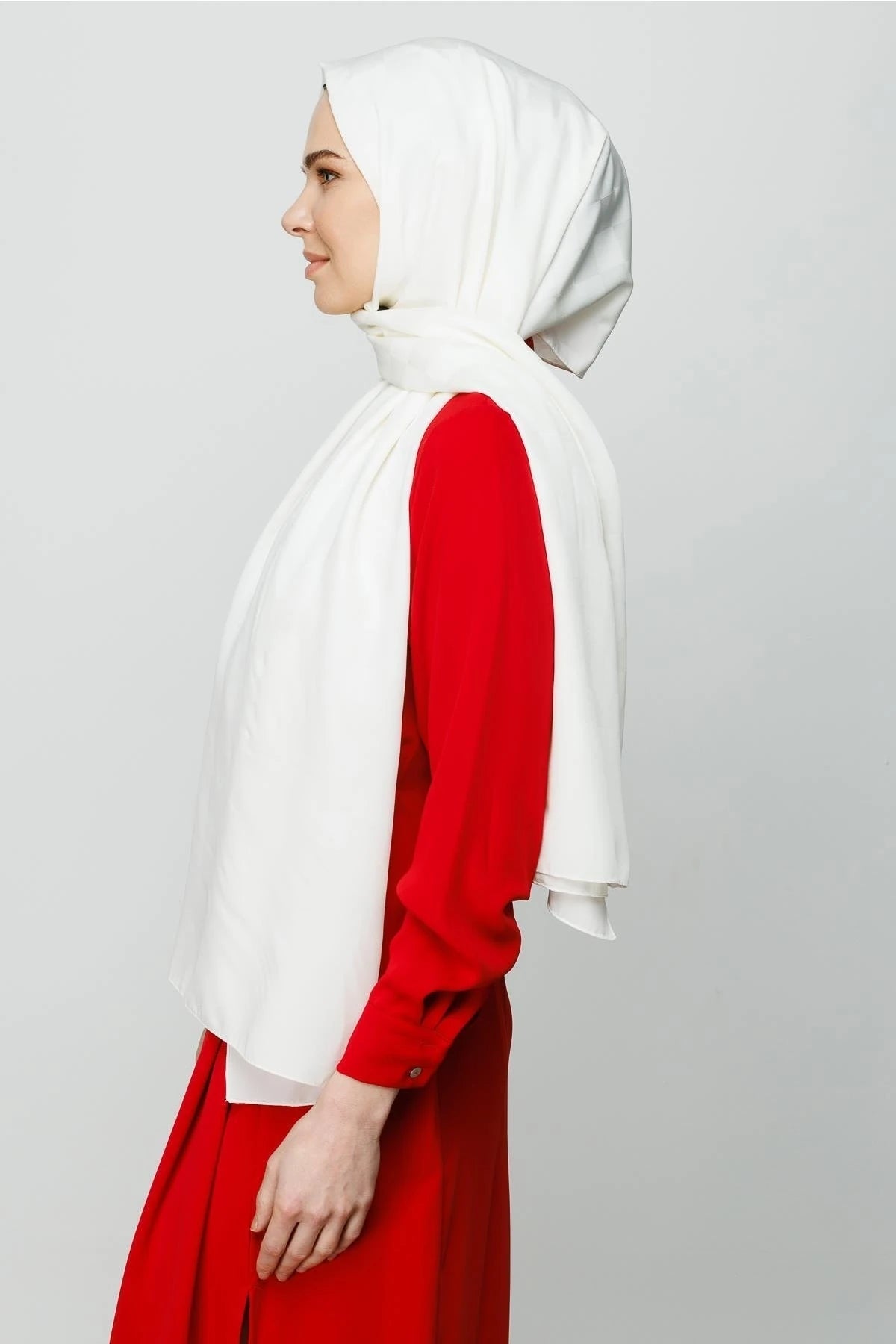 Dama Desen İpeksi Jakar Şal