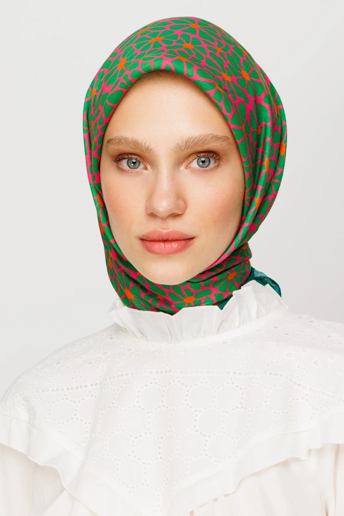 Clover Desen Dijital Soft Eşarp