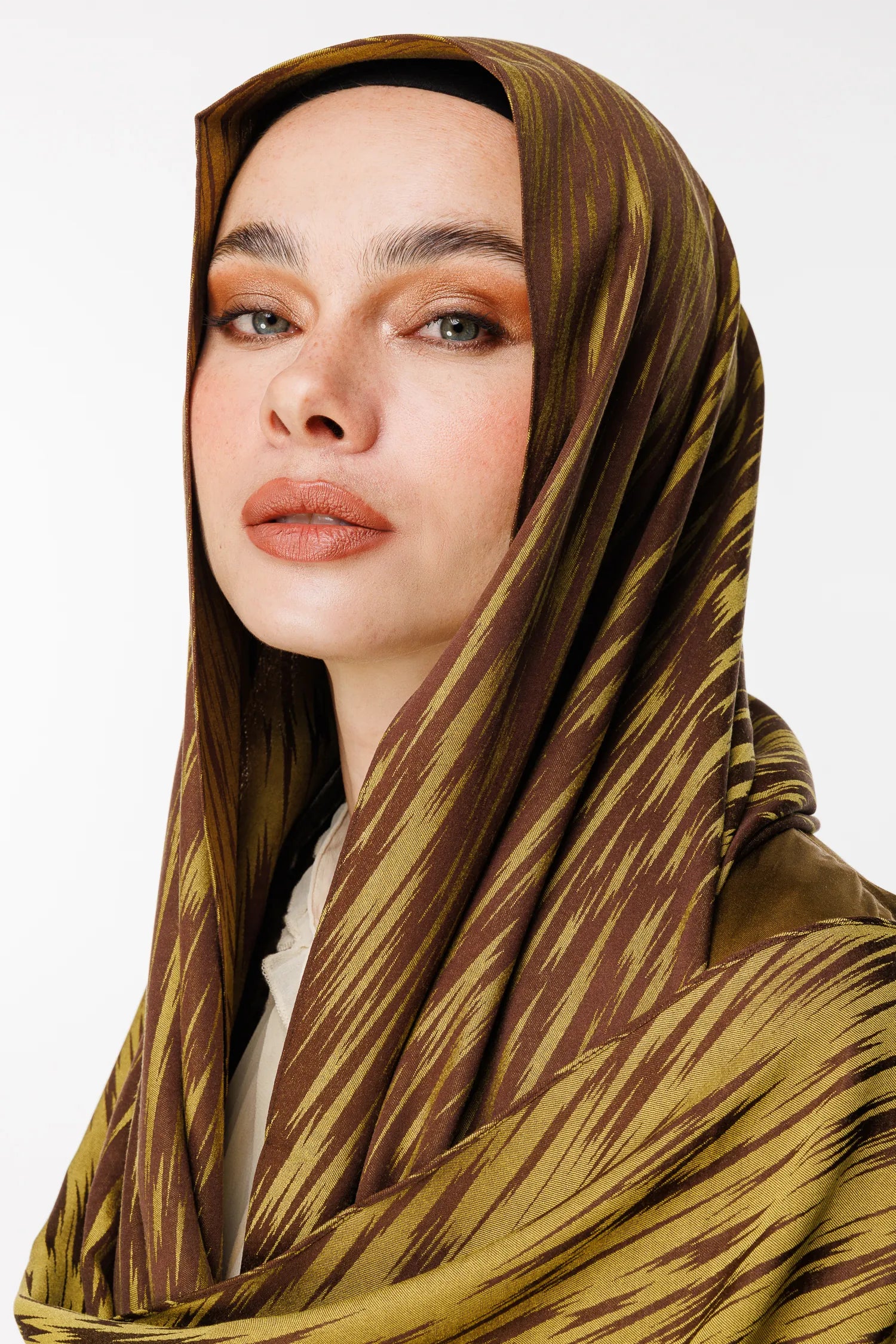 Selis Desen Çift Taraflı Şal