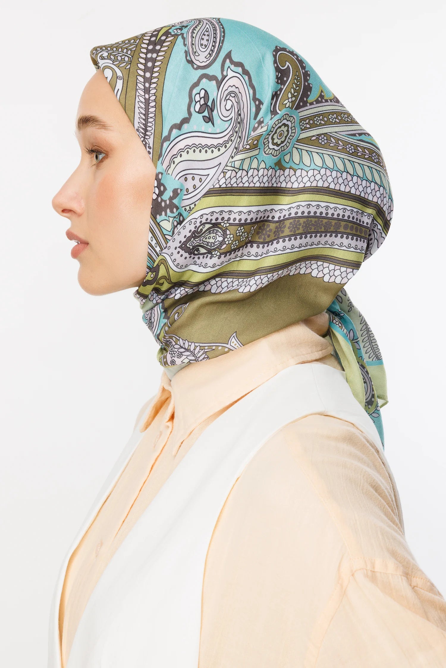 Virel Desen Pamuk Eşarp