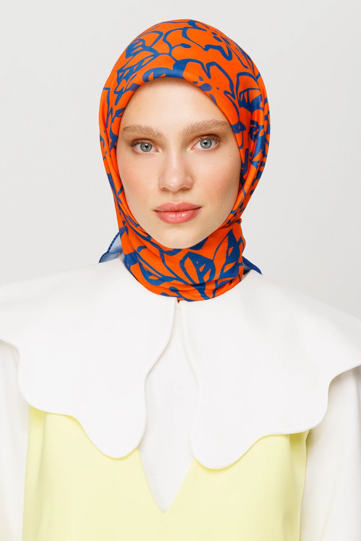 Floral Desen Dijital Soft Eşarp