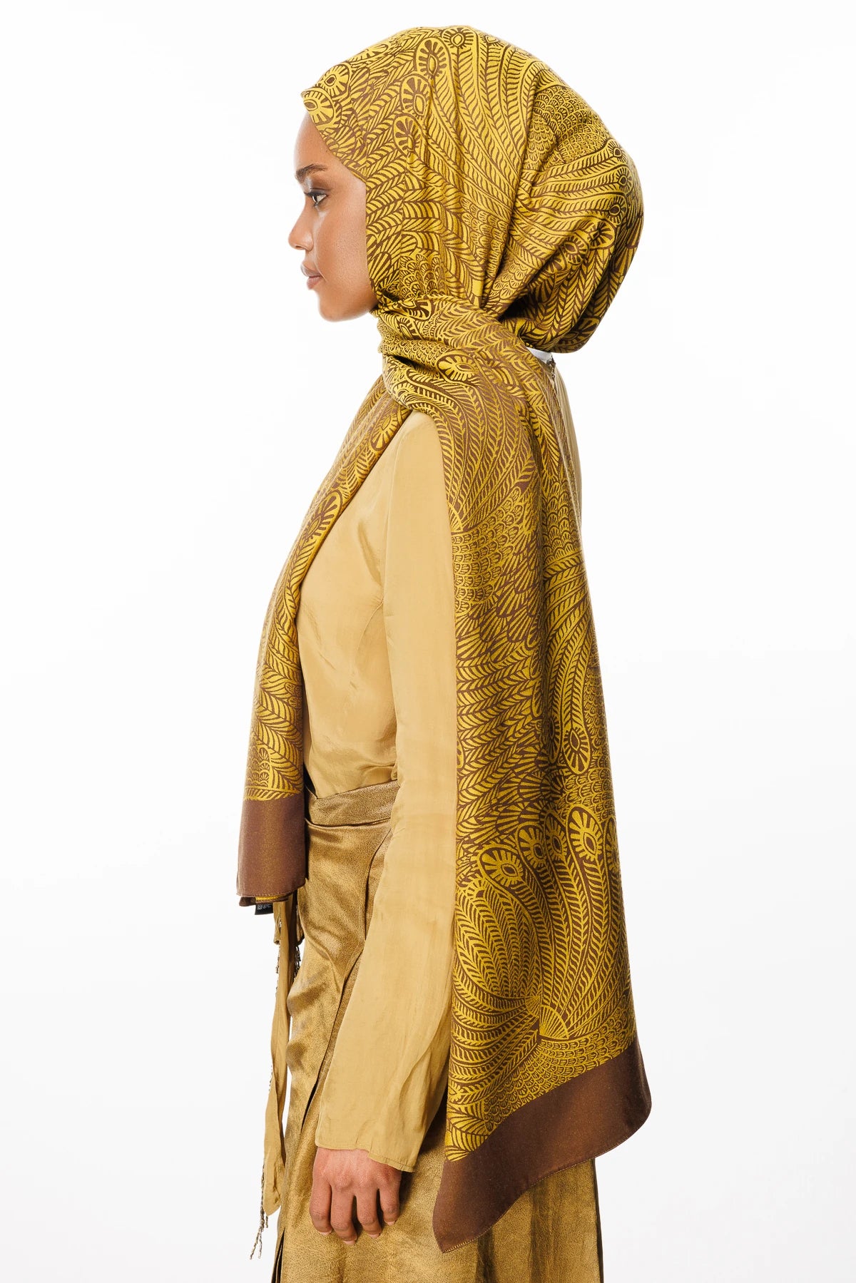 Mayra Desen Çift Taraflı Şal