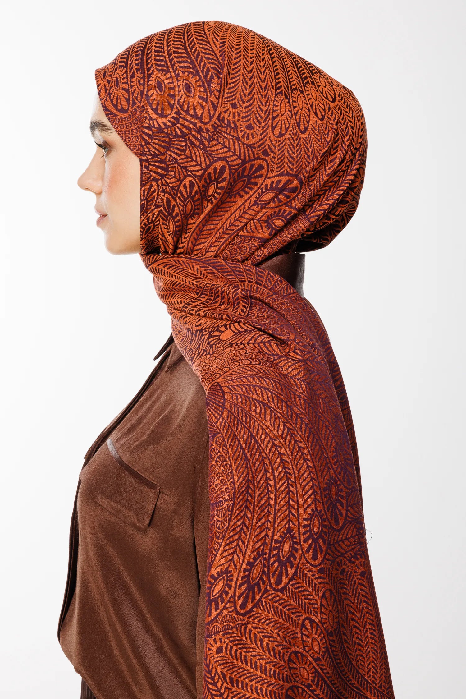 Mayra Desen Çift Taraflı Şal