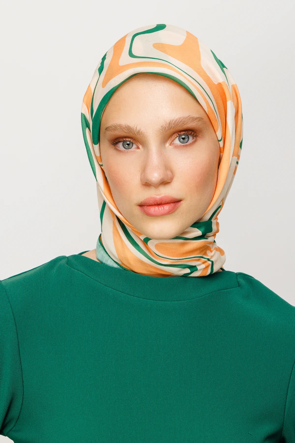 Mira Desen Dijital Soft Eşarp