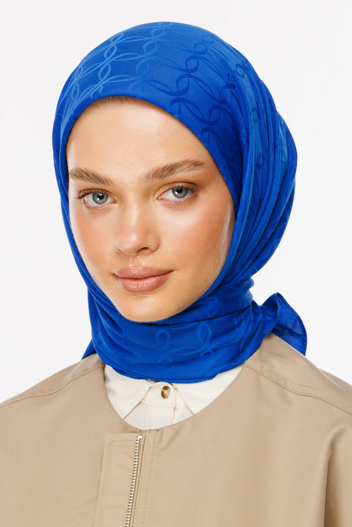 London Desen İpeksi Jakar Eşarp