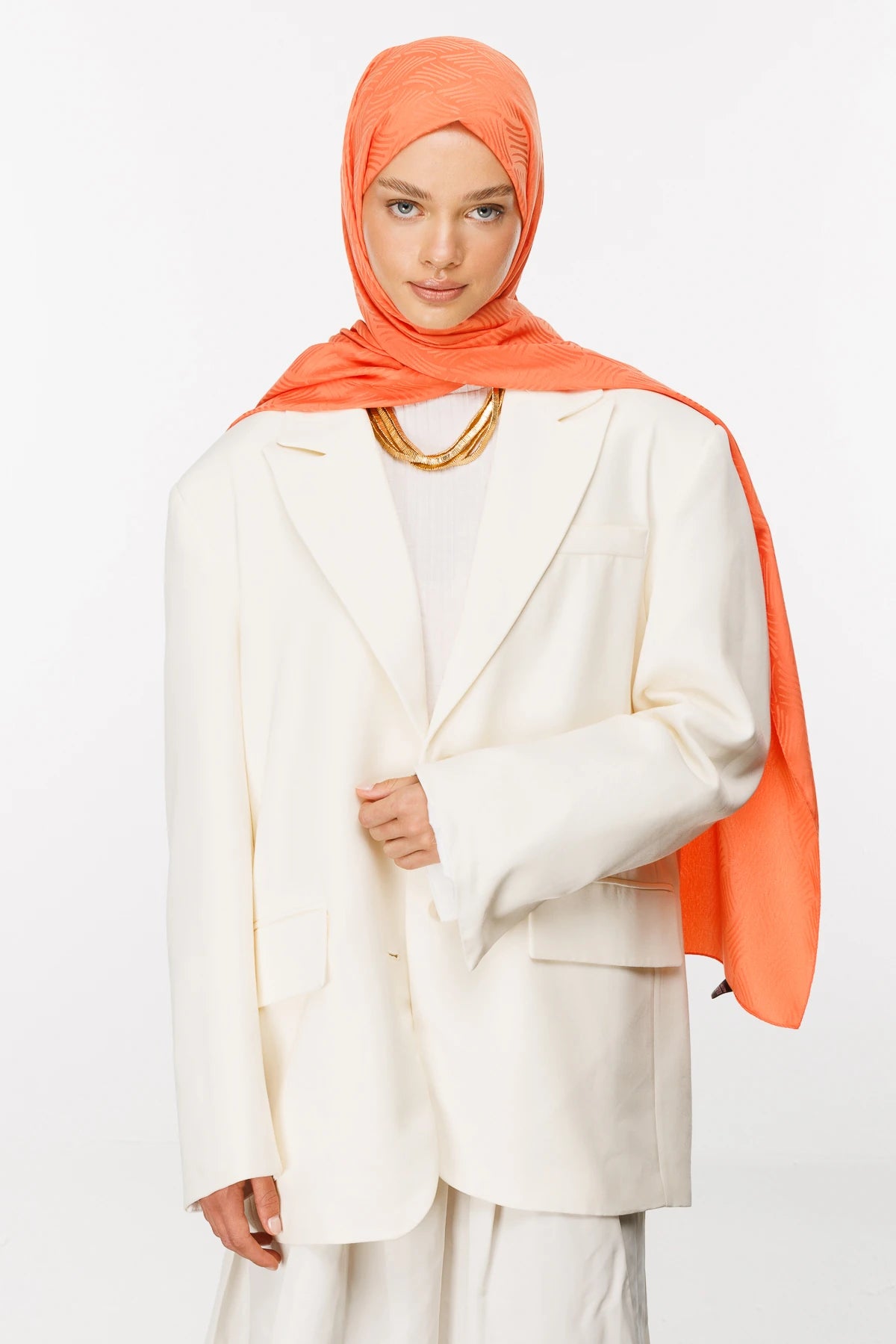 Aura Desen İpeksi Jakar Şal