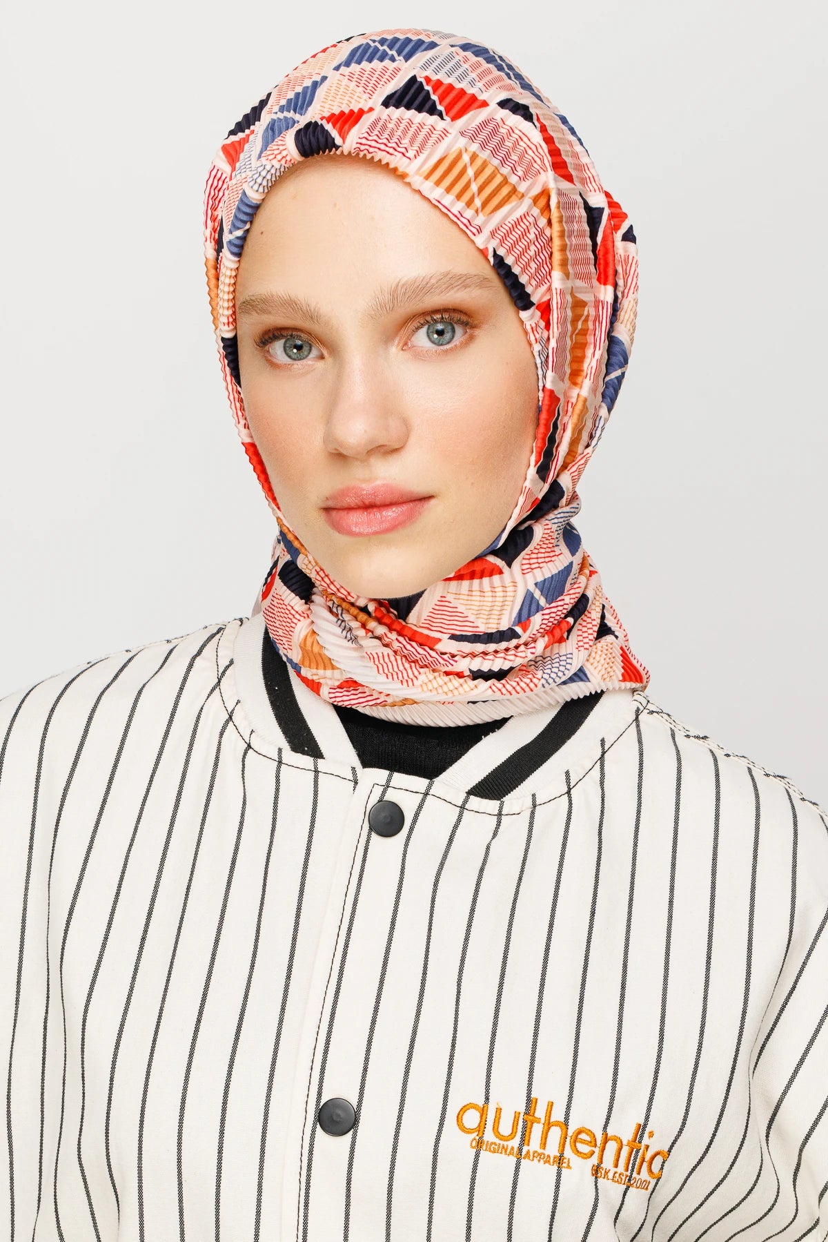 Prizma Desen Pilise Eşarp