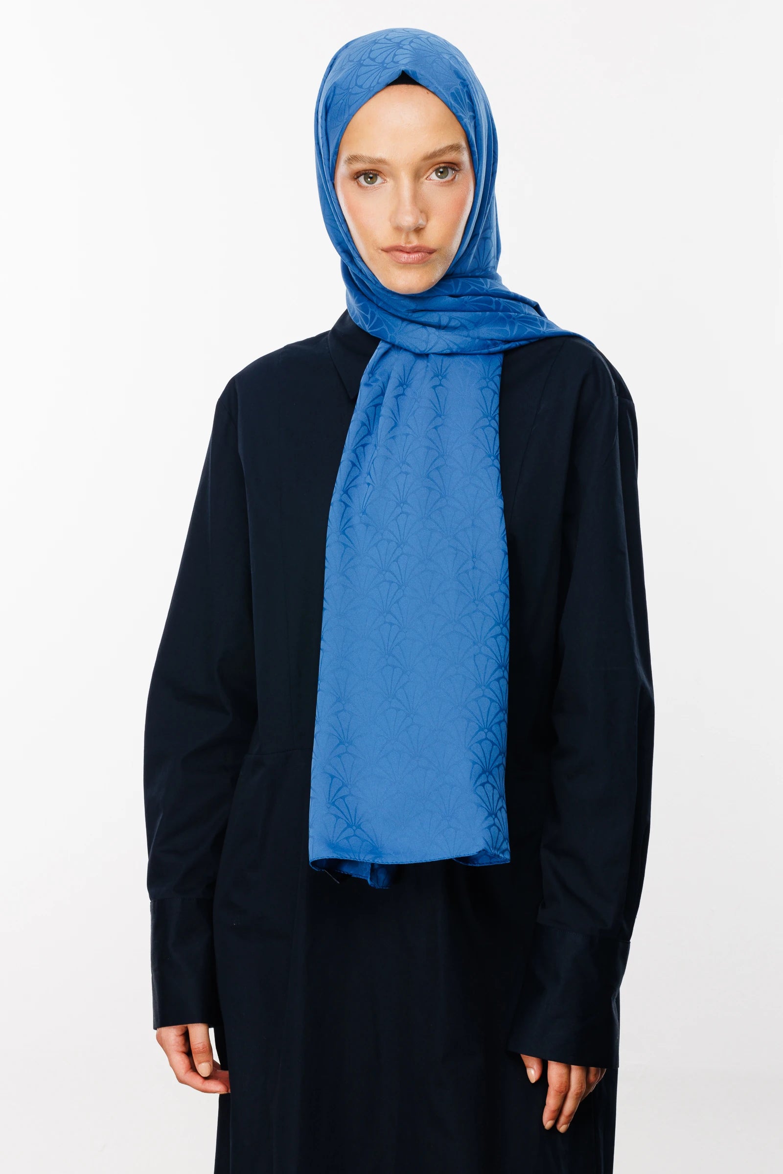 Lotus Desen İpeksi Jakar Şal