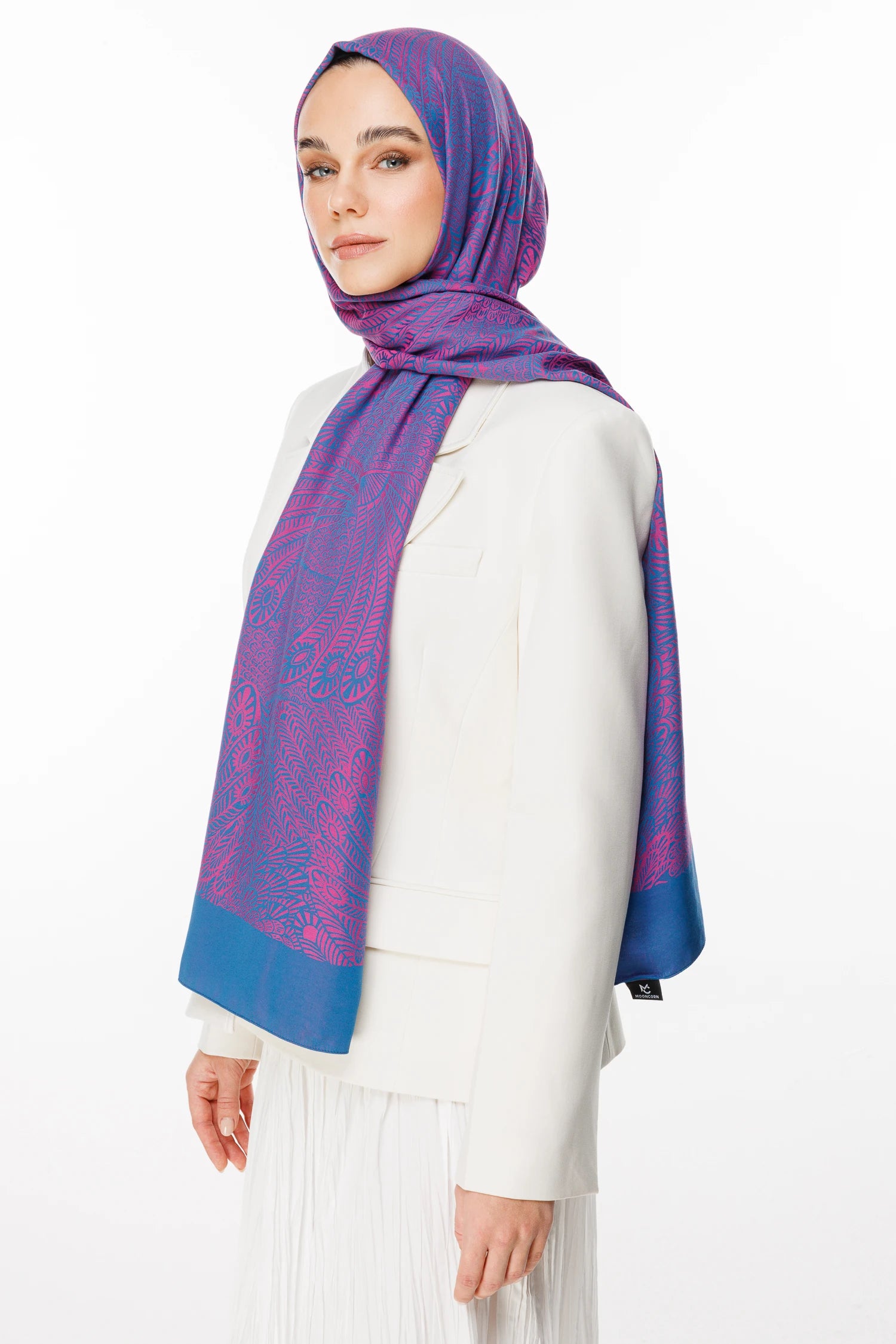 Mayra Desen Çift Taraflı Şal