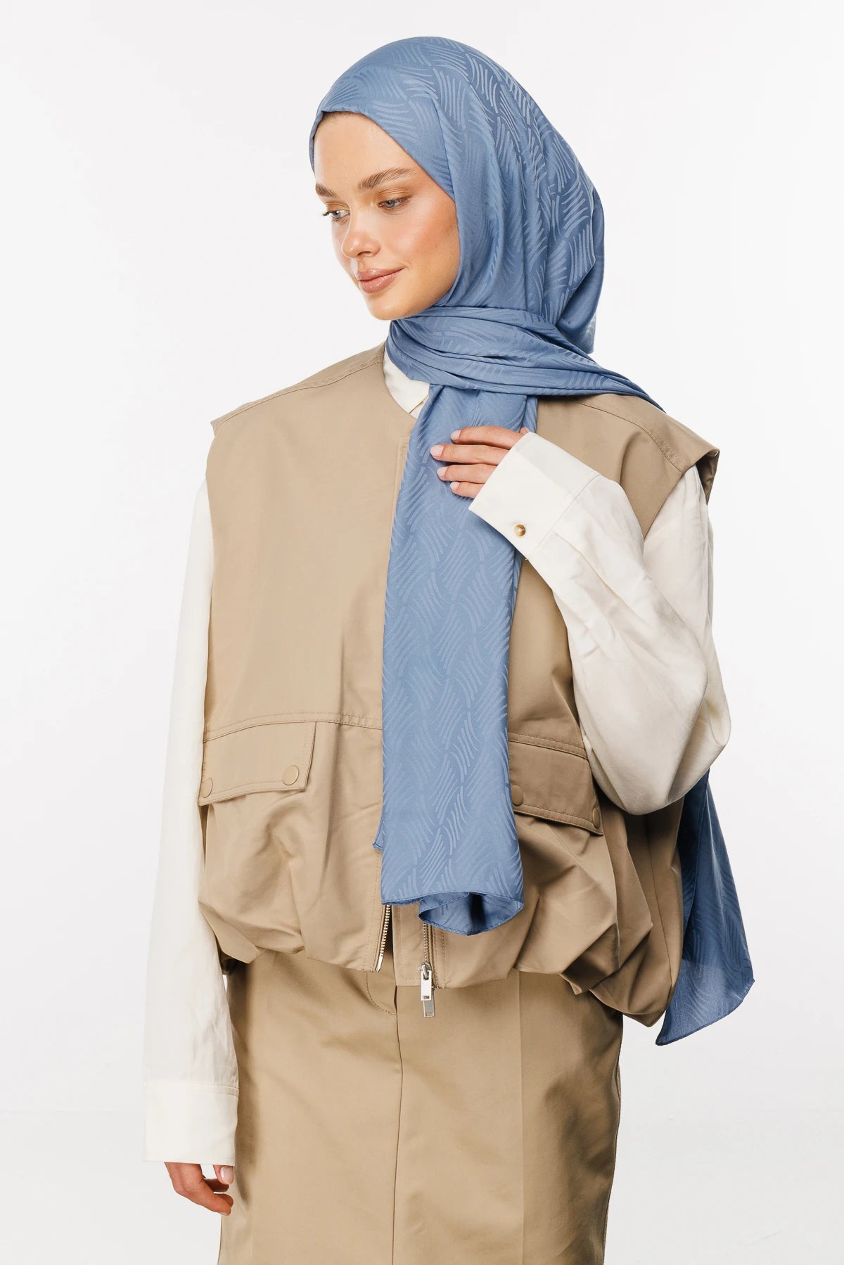 Aura Desen İpeksi Jakar Şal