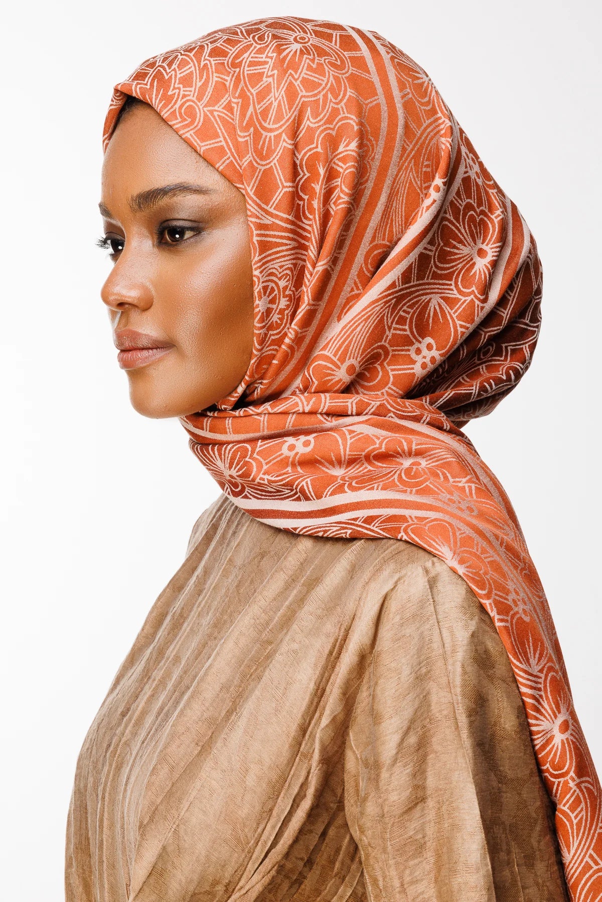 Lavin Desen Çift Taraflı Şal