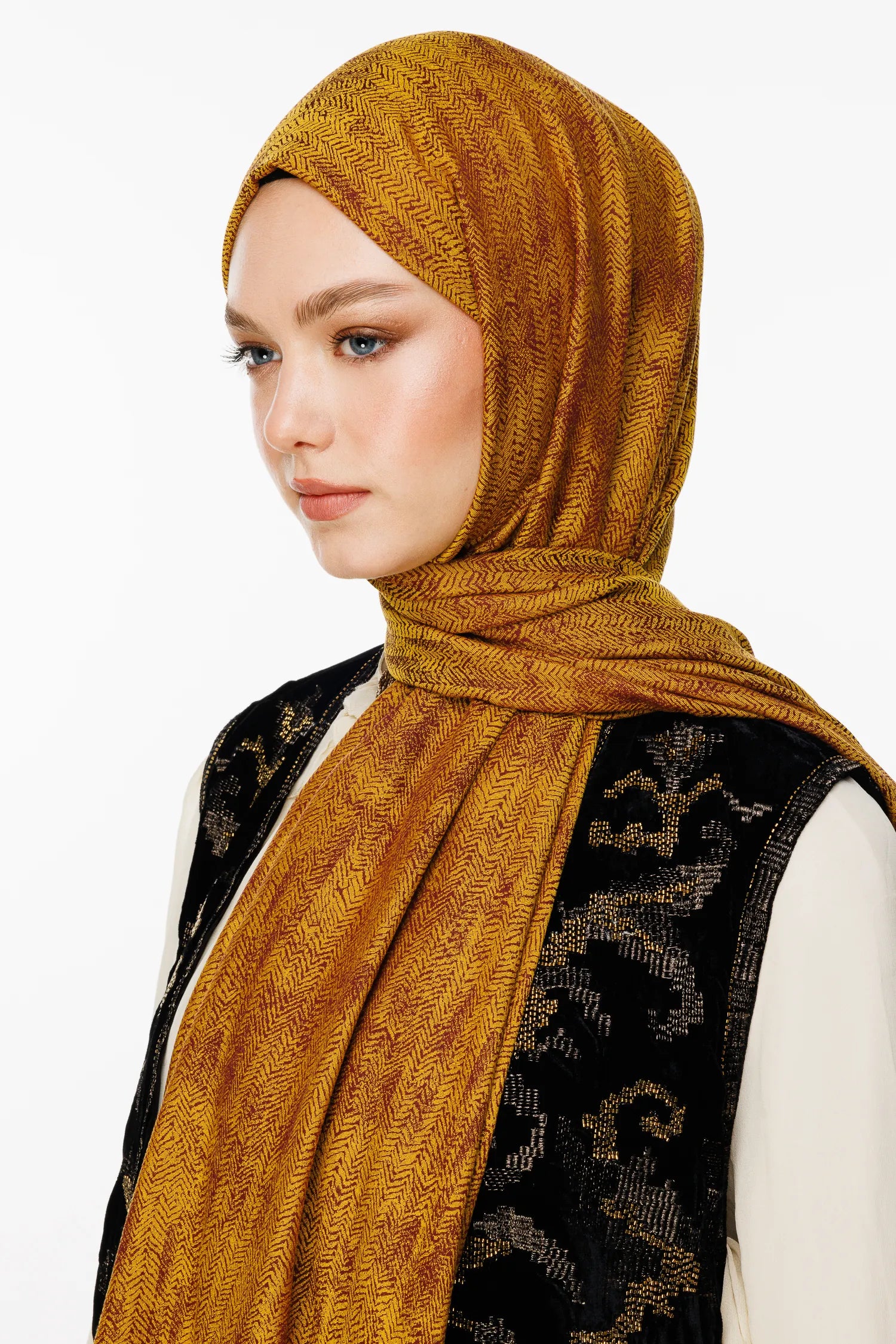 Sahra Desen Çift Taraflı Şal