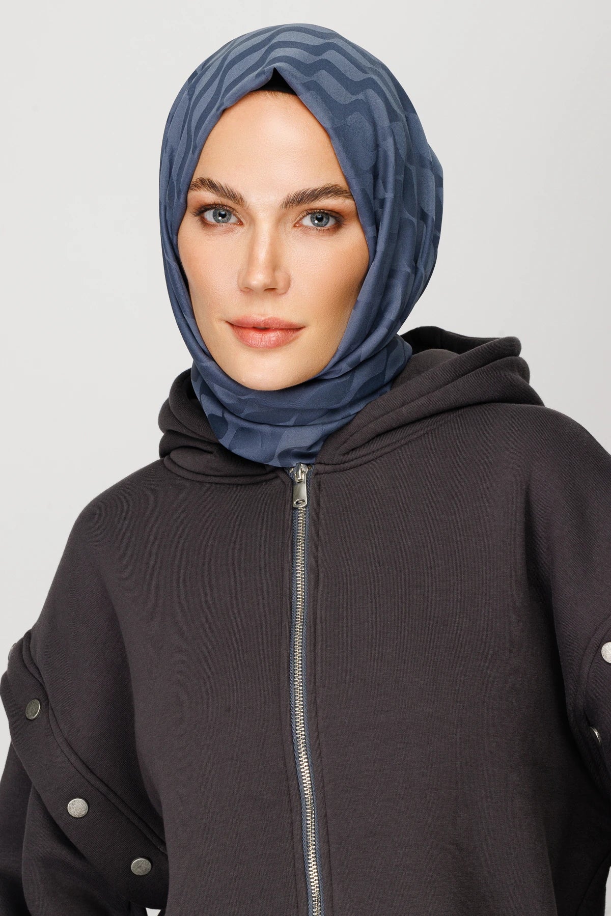 Dalga Desen İpeksi Jakar Şal