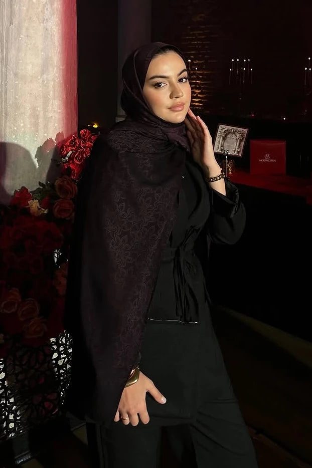 Nora Desen Çift Taraflı Şal