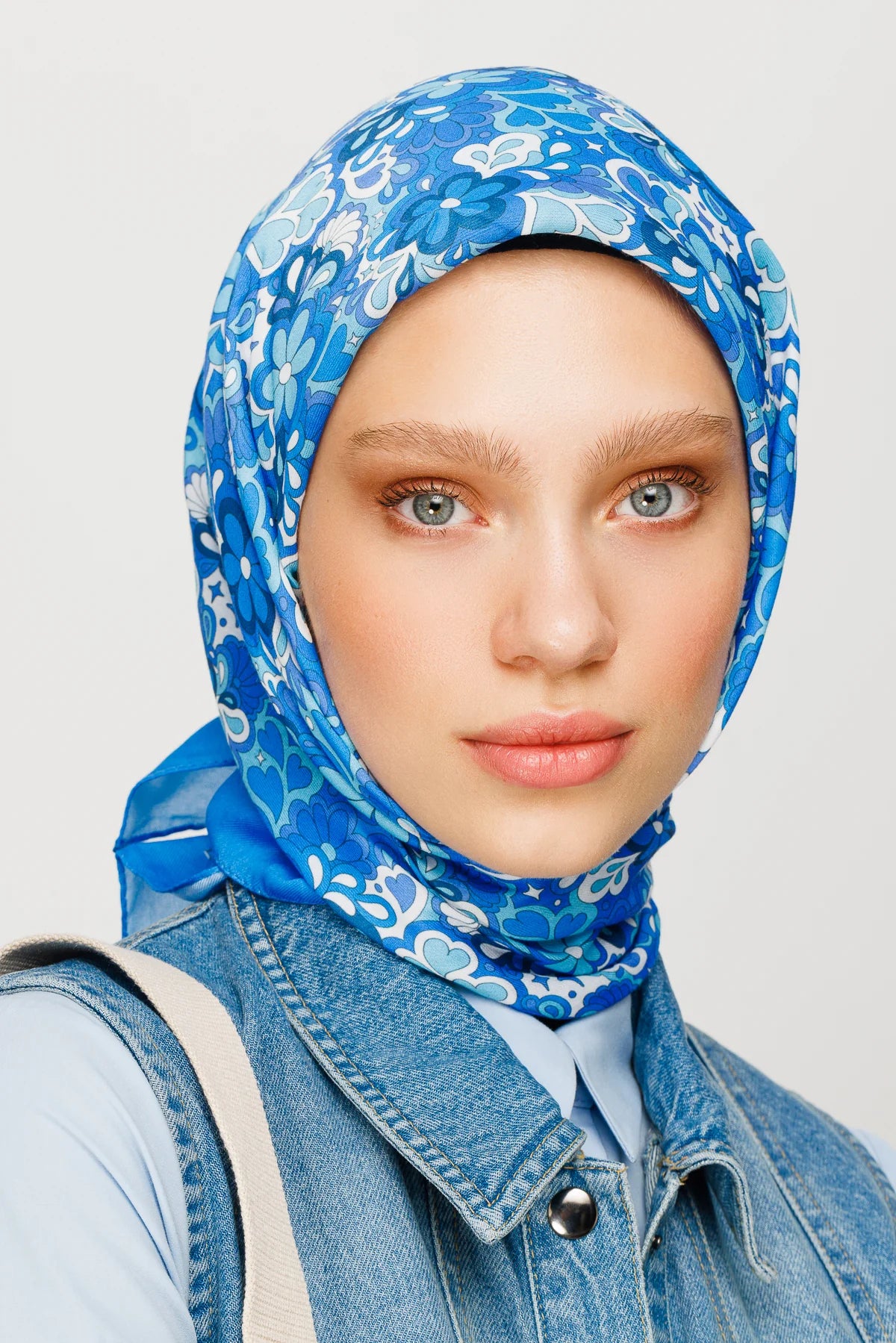 Daisy Desen Dijital Soft Eşarp