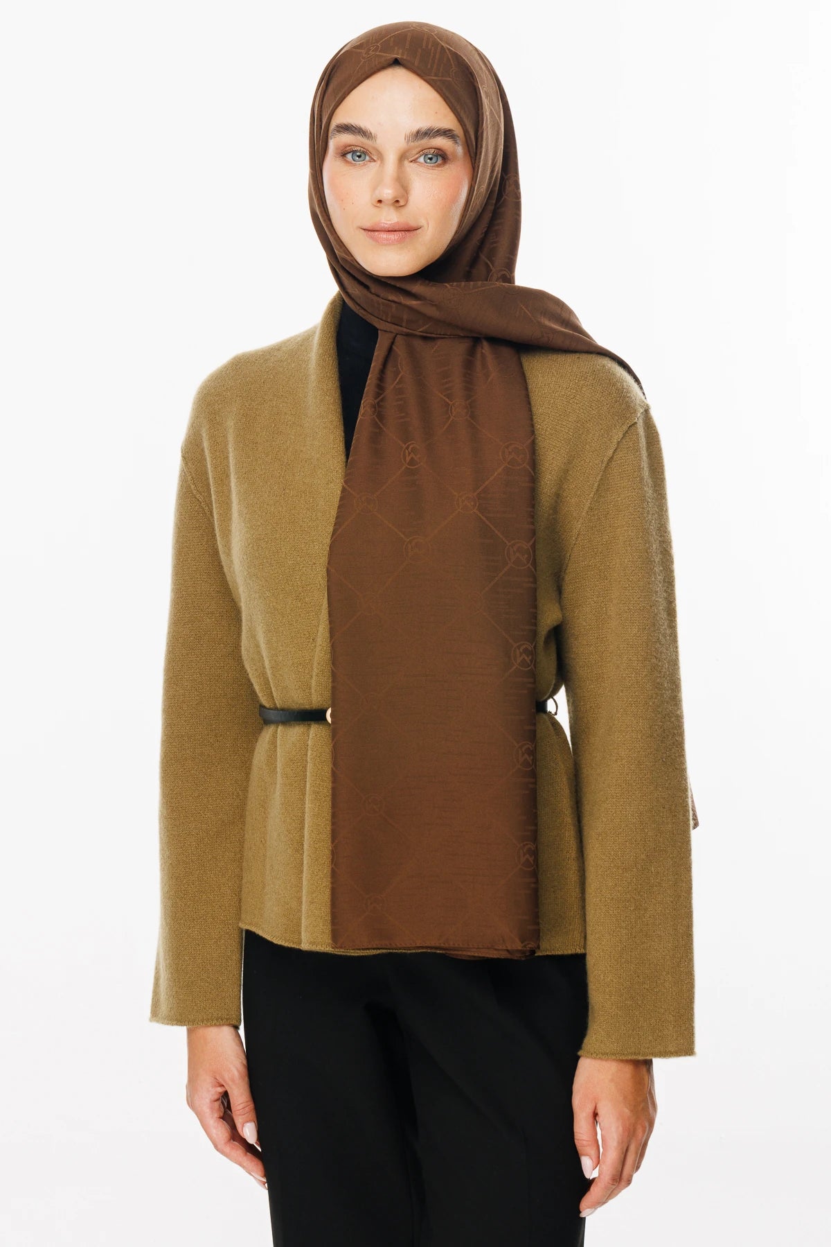 Moon Is Desen Jakar Şal