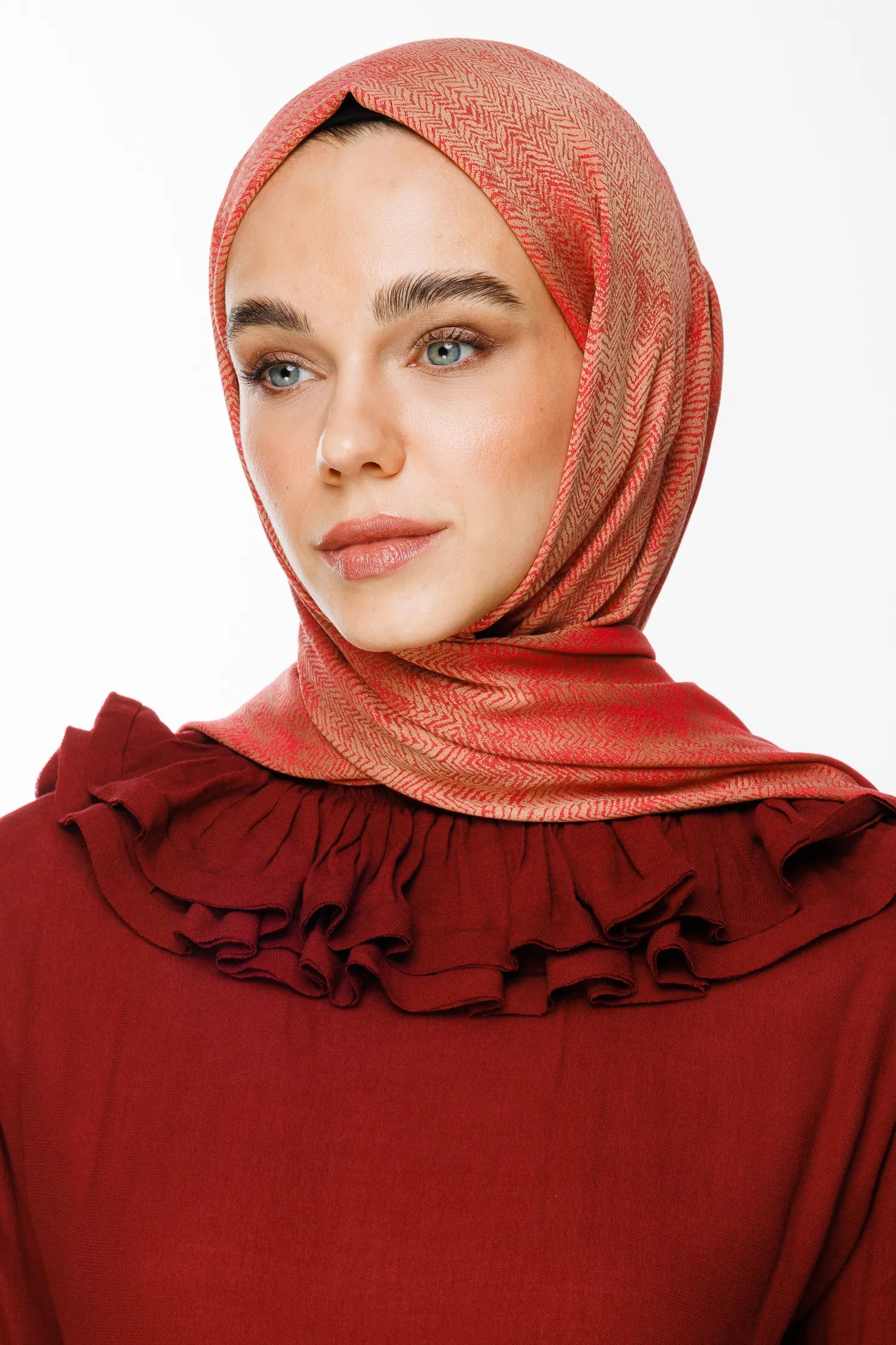 Sahra Desen Çift Taraflı Şal