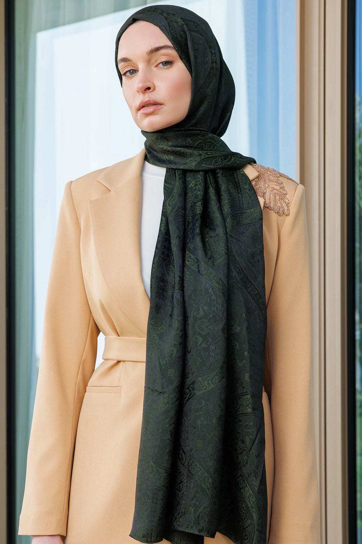 Soler Desen Shine Line Şal