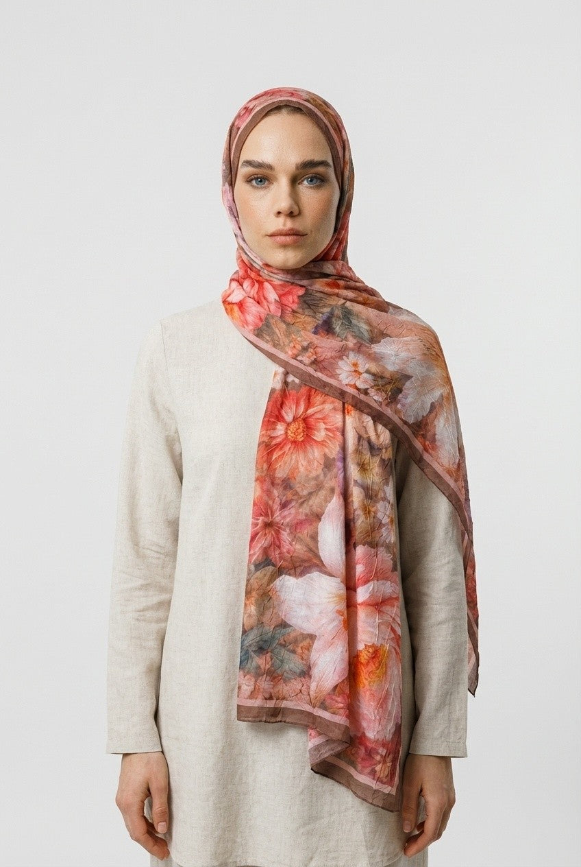 Rustic Desen Neo Crash Şal