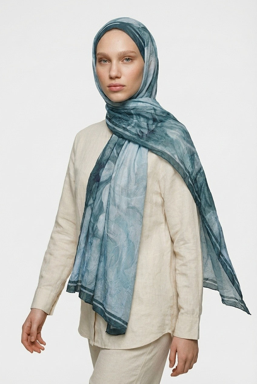 Stroke Desen Neo Crash Şal