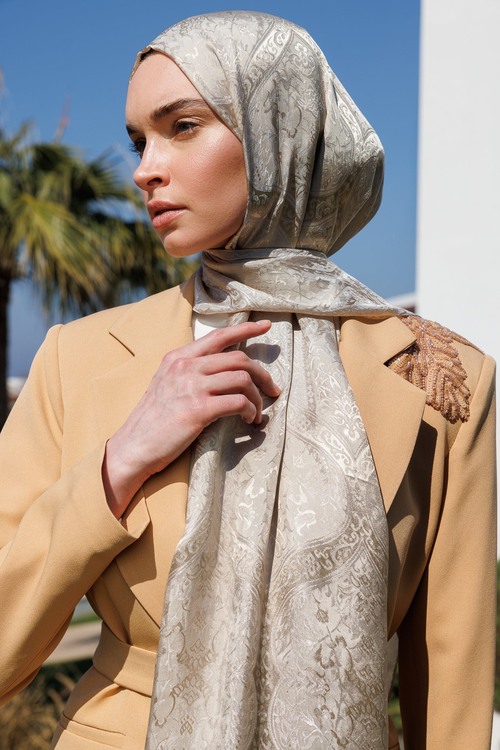 Soler Desen Shine Line Şal