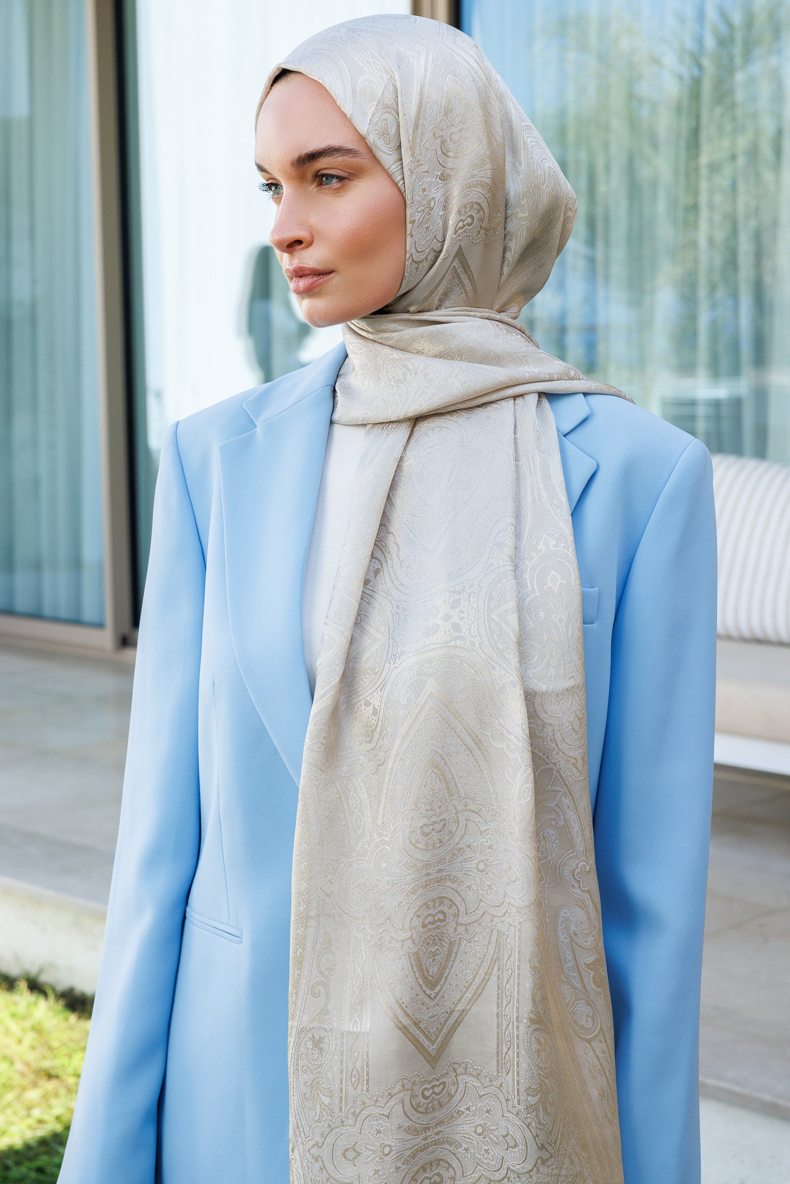 Soler Desen Shine Line Şal