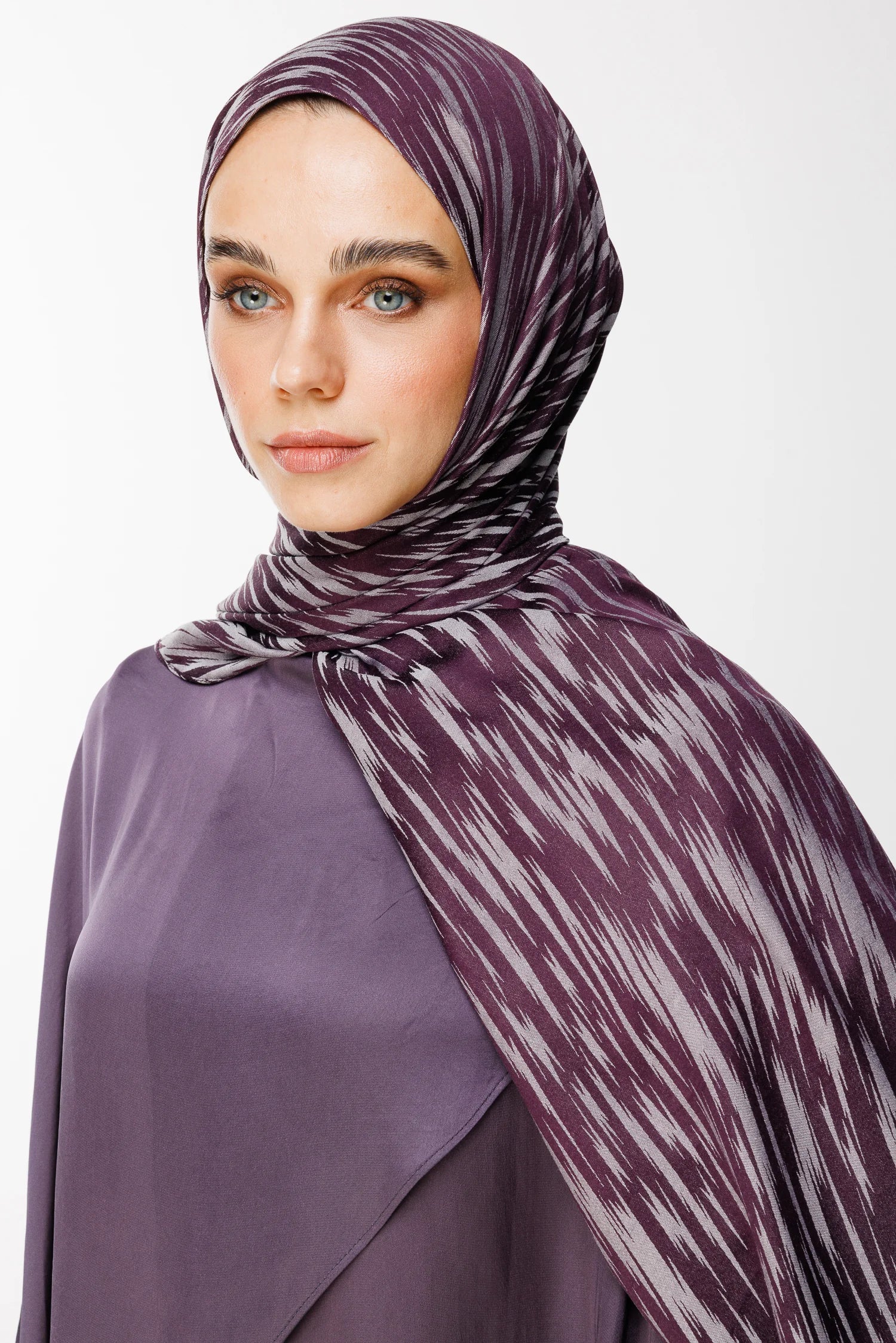 Selis Desen Çift Taraflı Şal