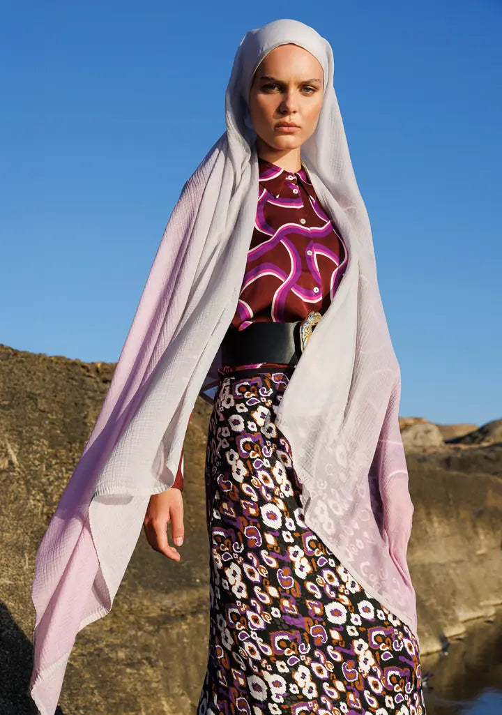 Degrade Müslin Şal