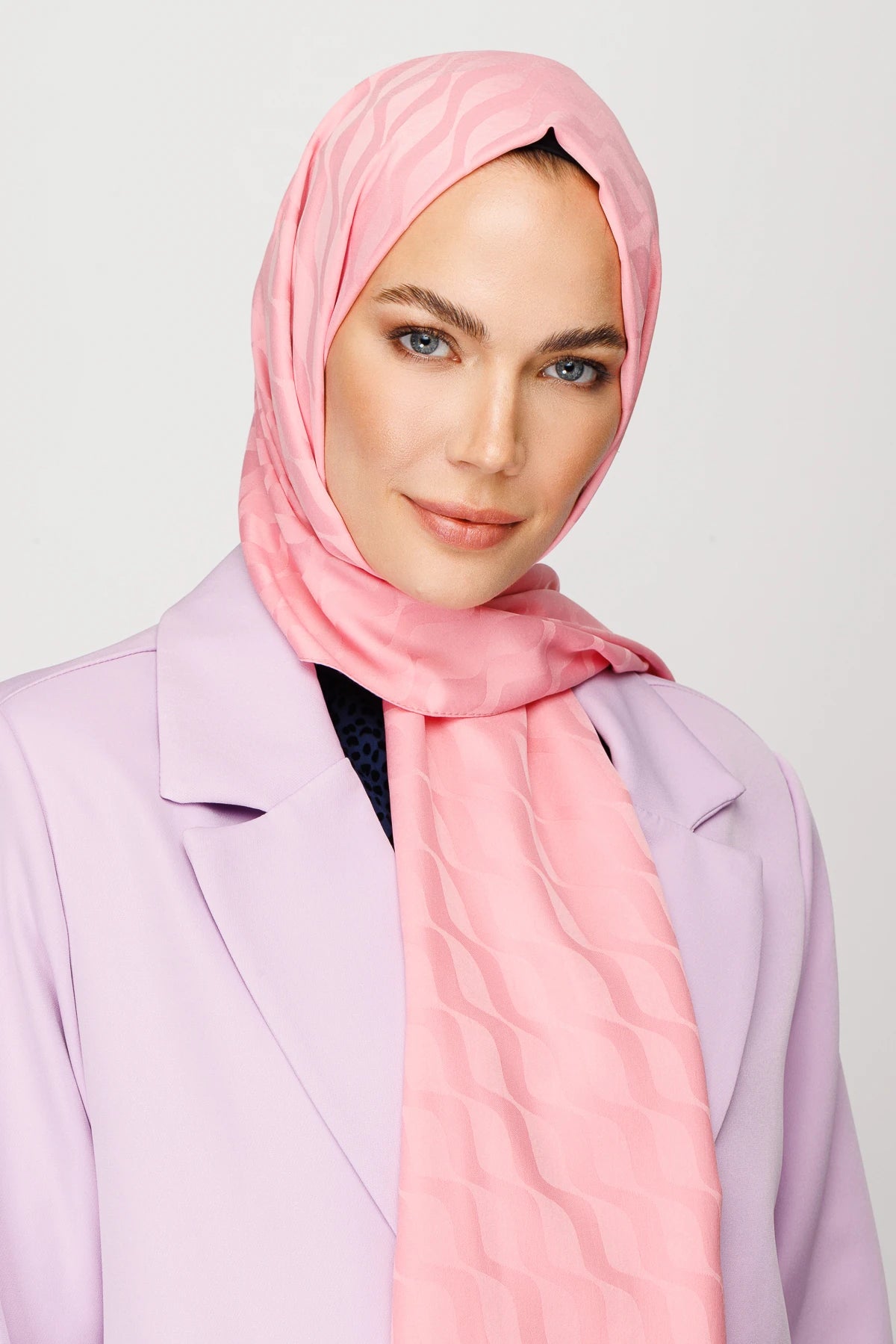 Dalga Desen İpeksi Jakar Şal