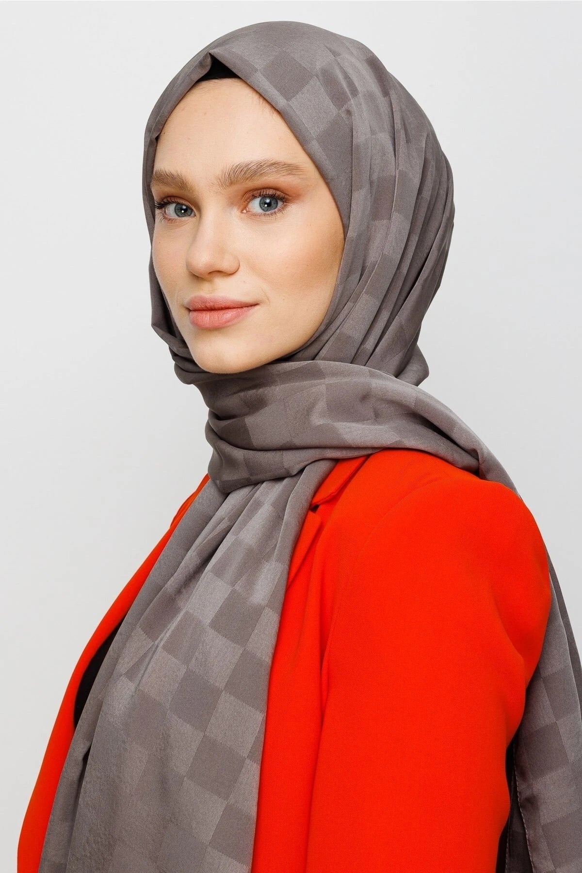 Dama Desen İpeksi Jakar Şal