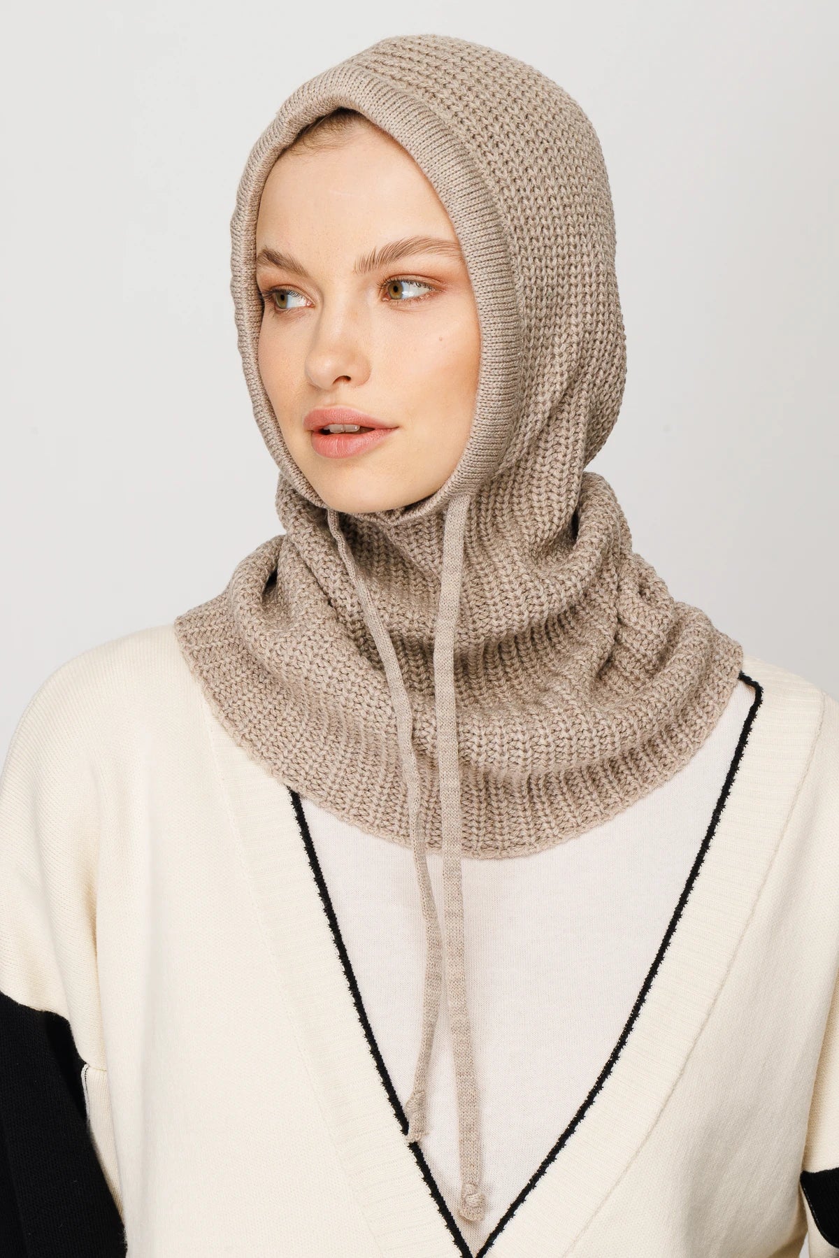 Balaclava Triko Başlık