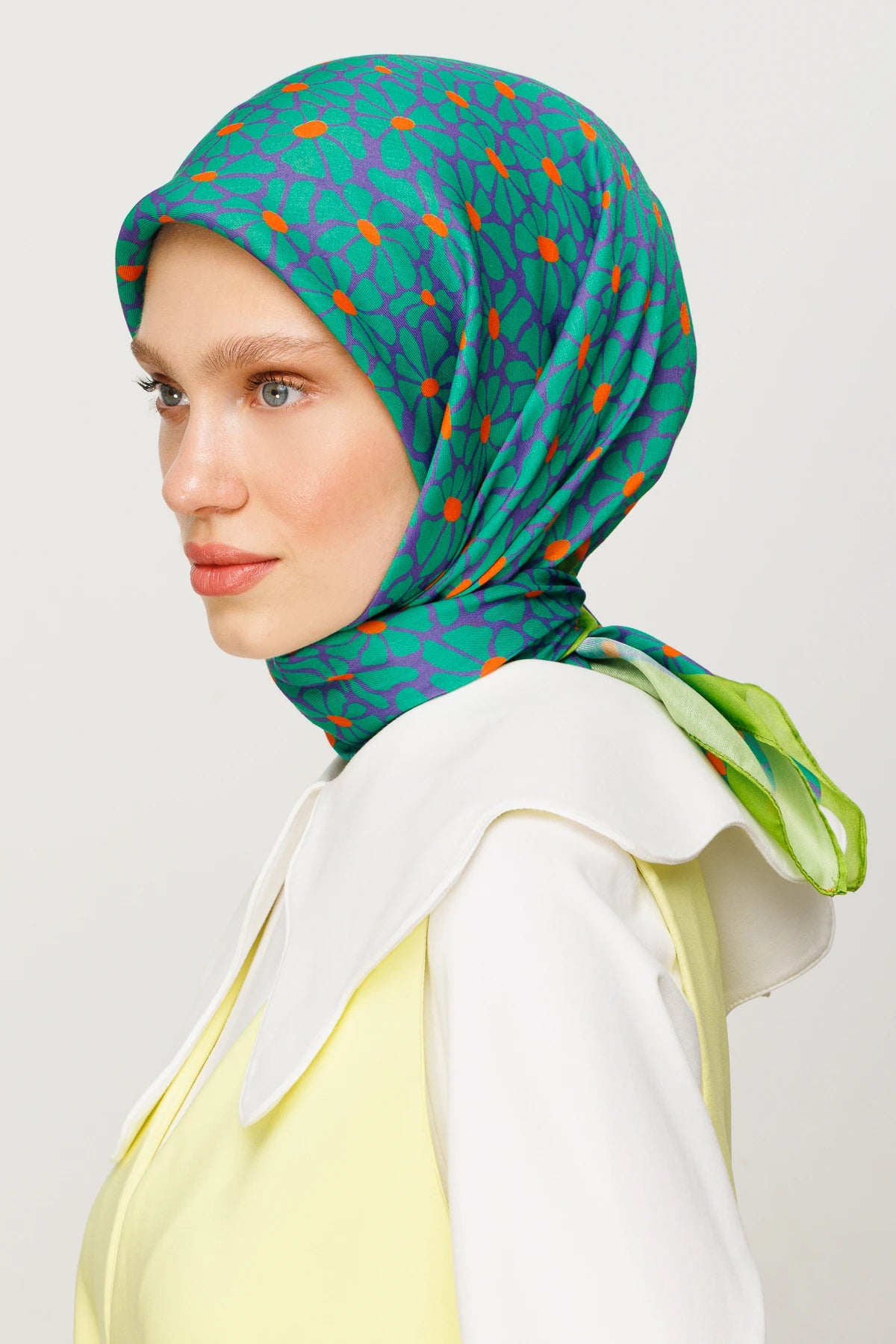 Clover Desen Dijital Soft Eşarp