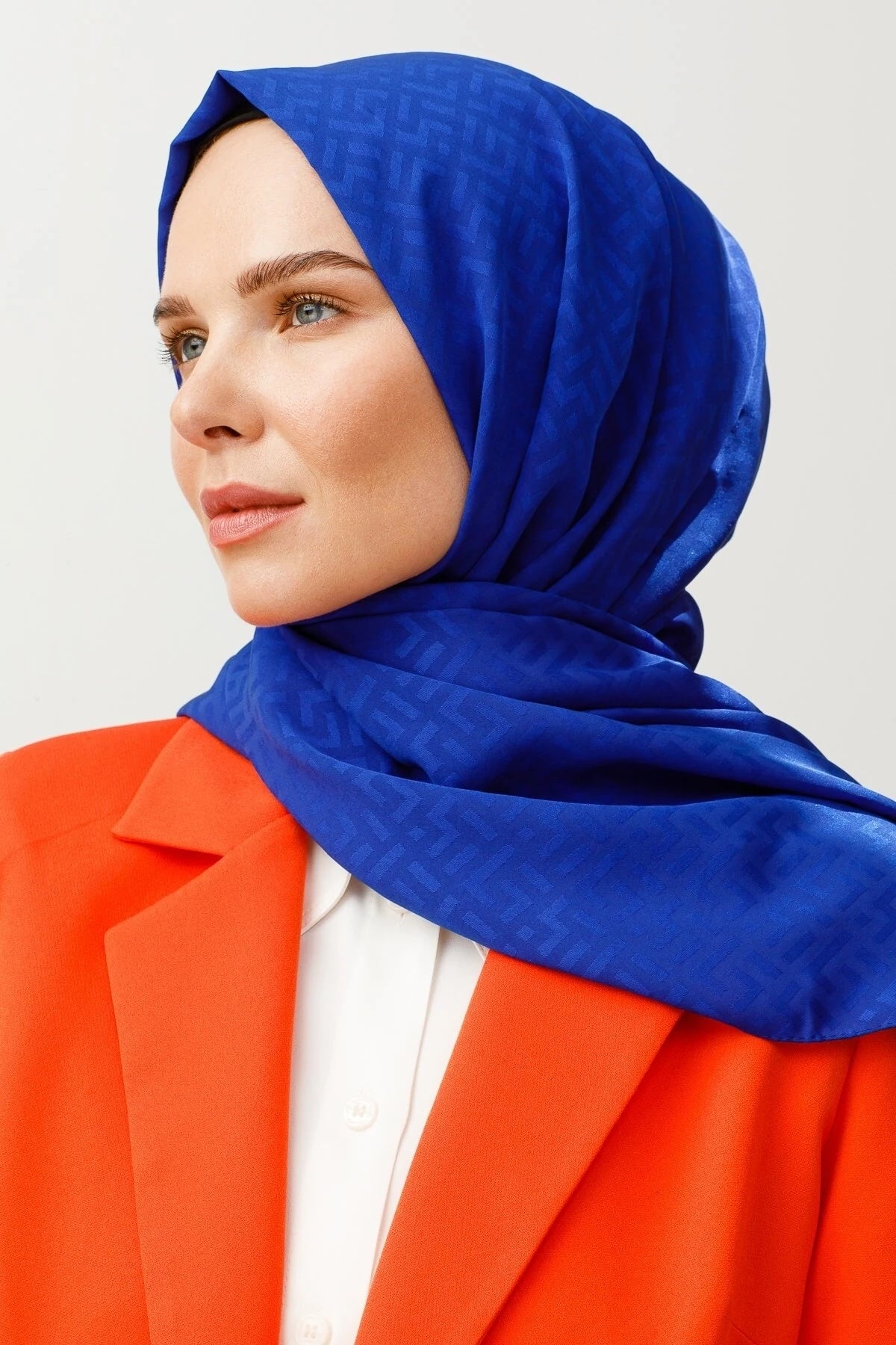 Z Desen İpeksi Jakar Şal