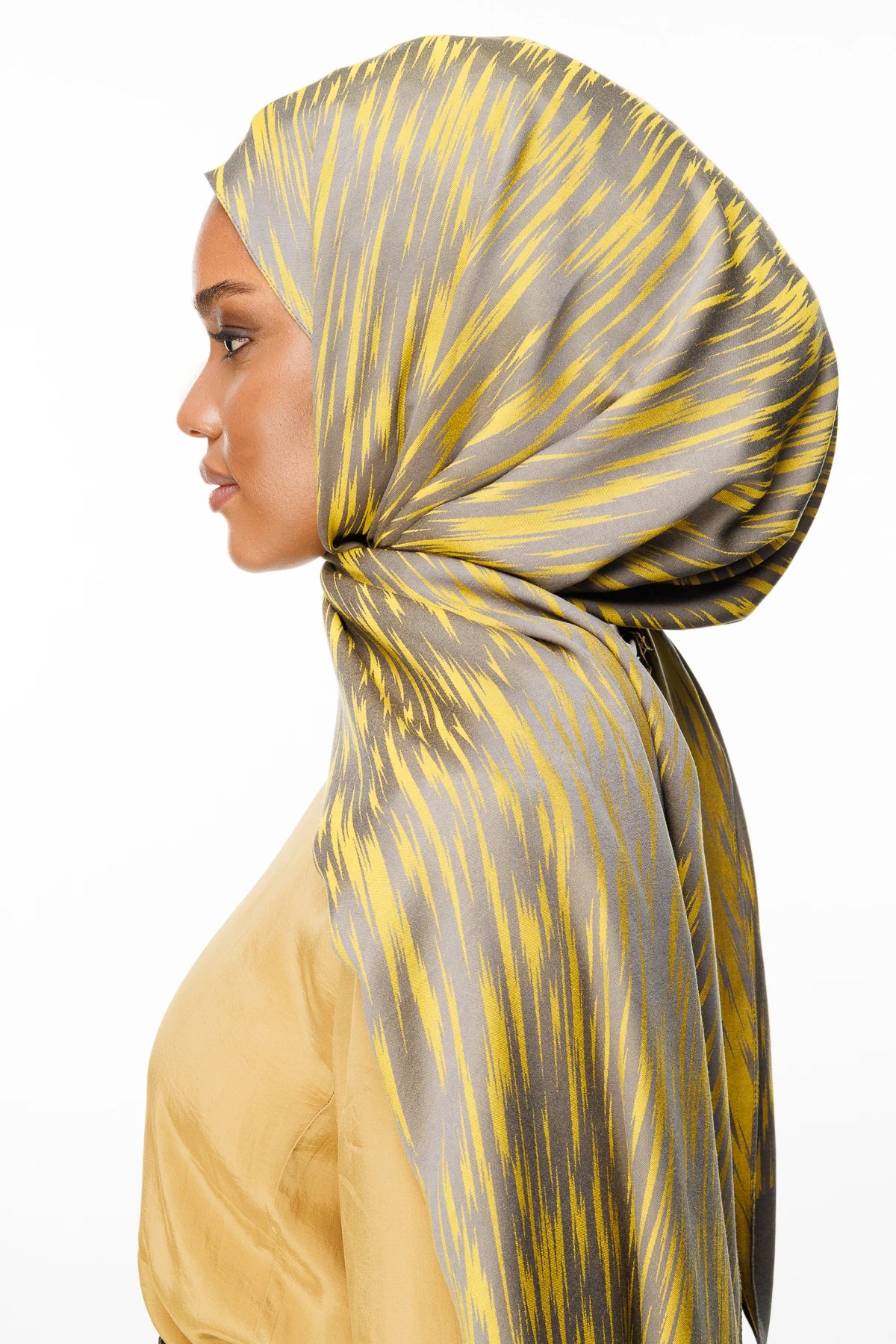 Selis Desen Çift Taraflı Şal