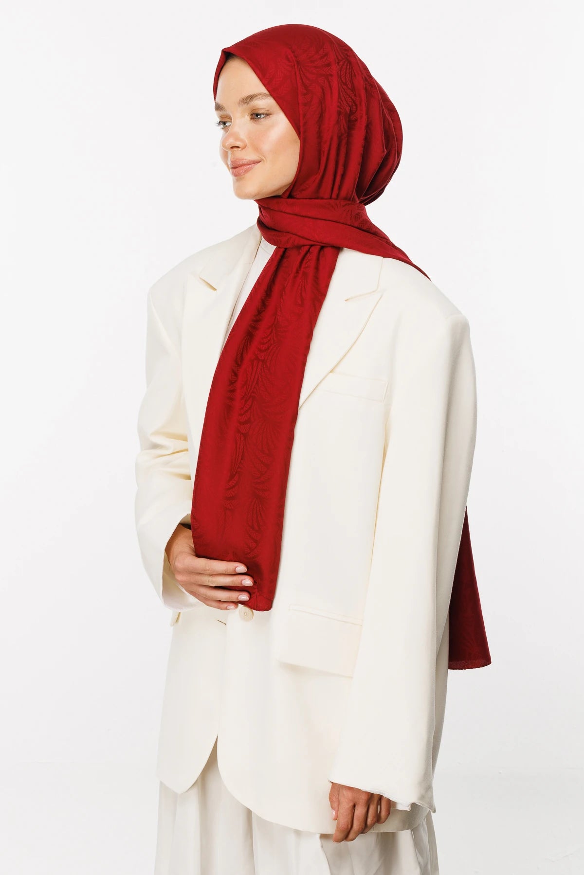 Artemis Desen İpeksi Jakar Şal